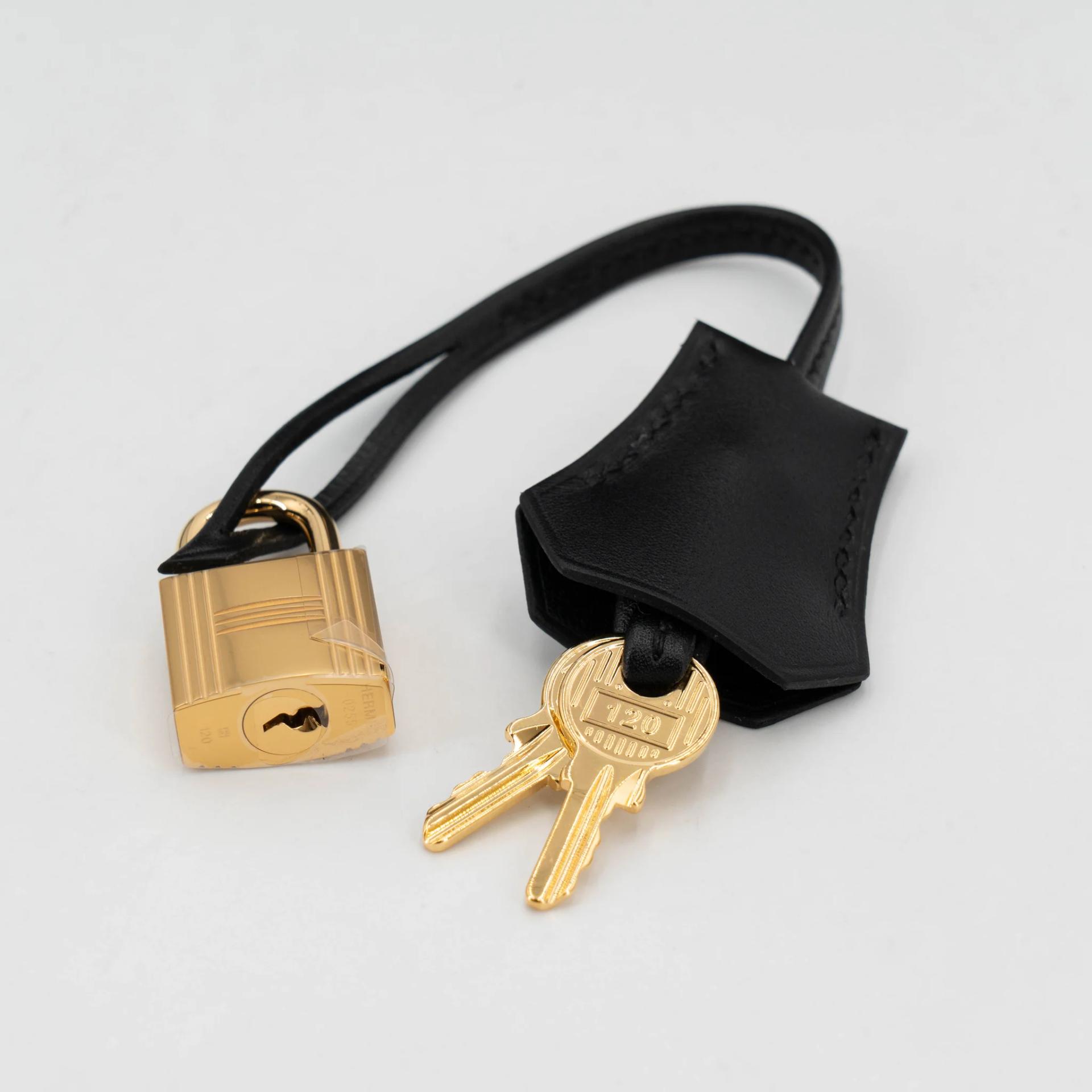 Brand New ( Rank N ) HERMÈS Kelly 25 Sellier Noir (89) Tadelakt Gold hardware G (2026) - 15