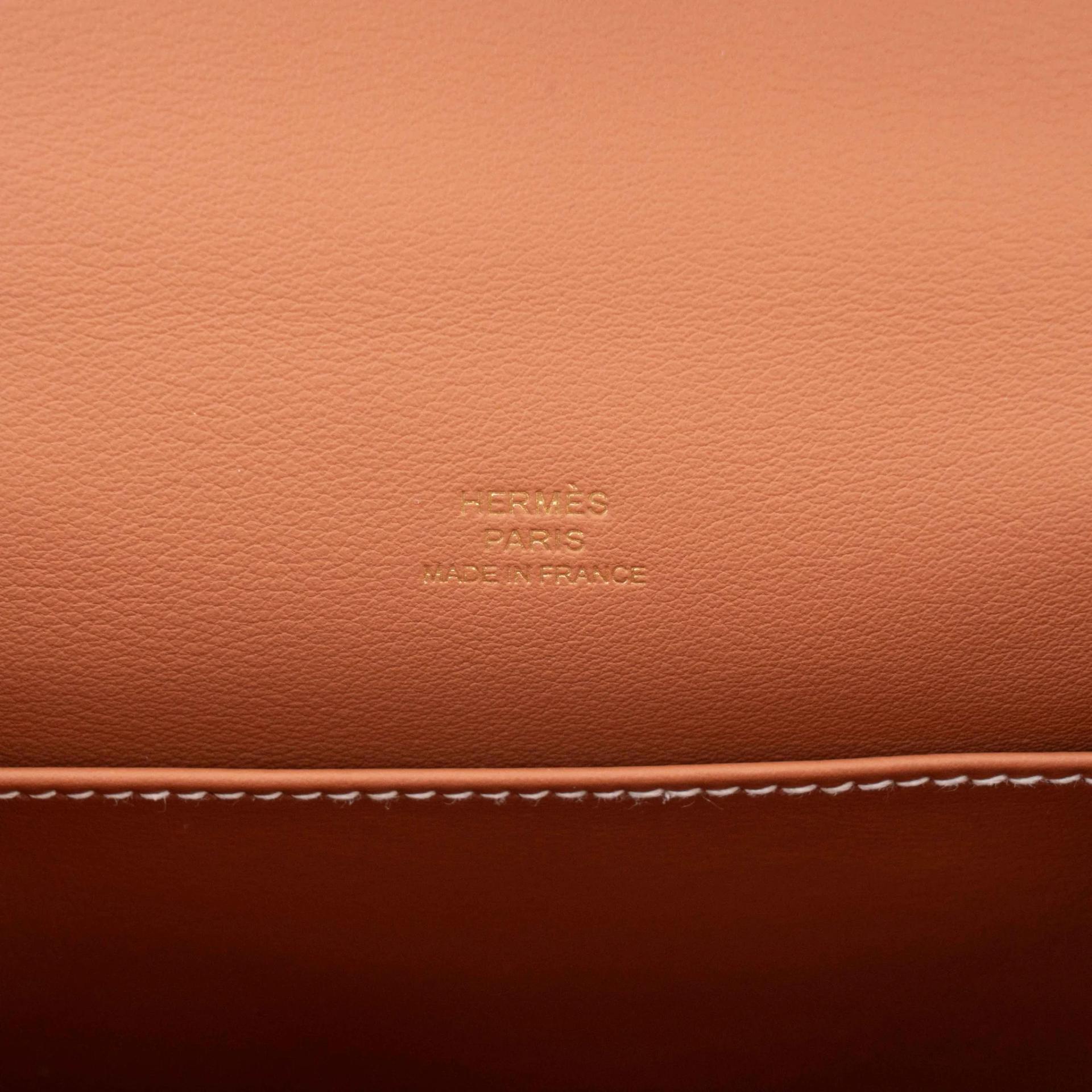 ランク N 新品 HERMÈS エルメス ポシェットケリー ゴールド (37) スイフト ゴールド金具 K刻印 (2025) - 11