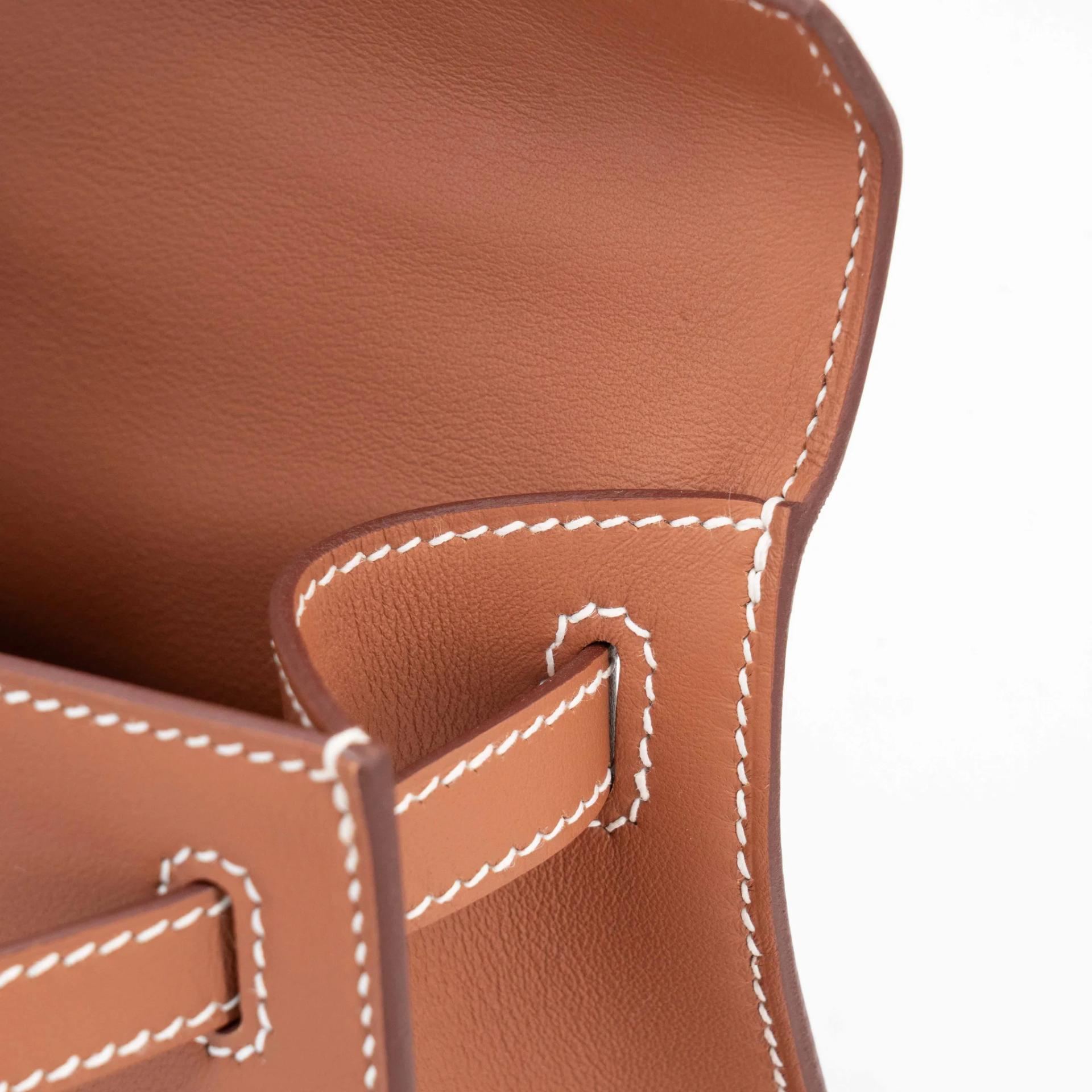 ランク N 新品 HERMÈS エルメス ポシェットケリー ゴールド (37) スイフト ゴールド金具 K刻印 (2025) - 12