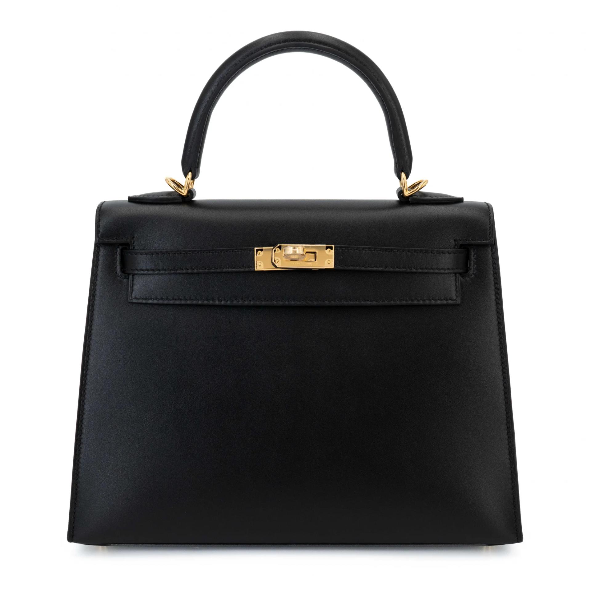 Kelly 25 Sellier Noir (89)