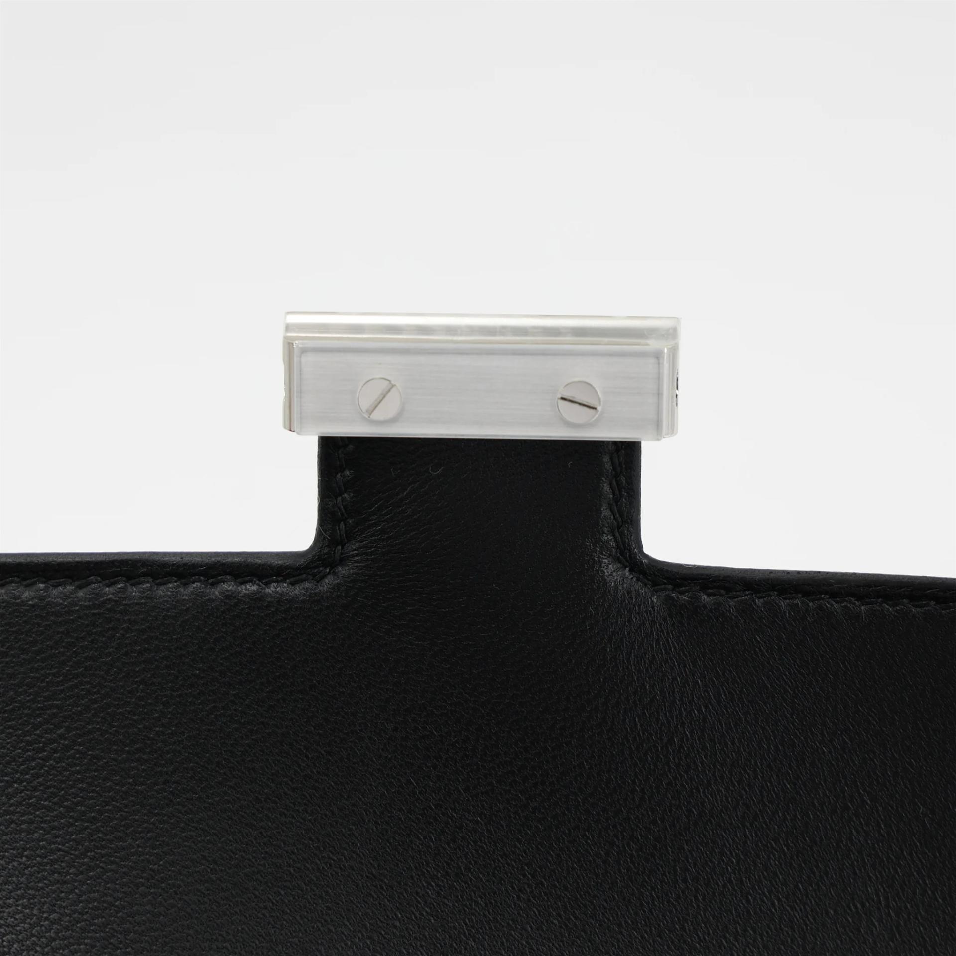 ランク N 新品 HERMÈS エルメス コンスタンス ミニ 19 ミラー ブラック (89) エプソン シルバー金具 G刻印 (2026) - 10