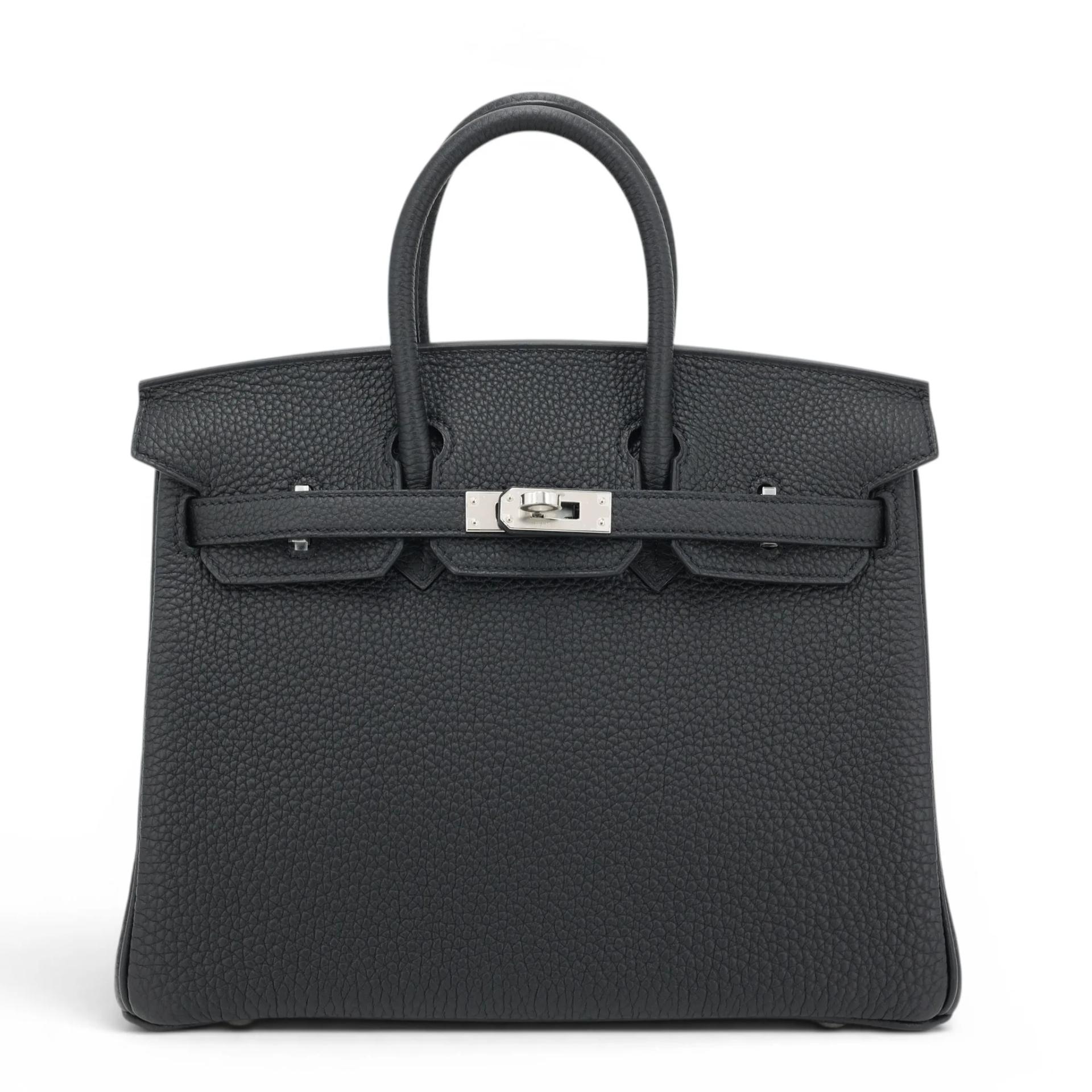 Brand New ( Rank N ) HERMÈS Birkin 25 Noir (89) Togo Palladium hardware G (2026) - 1