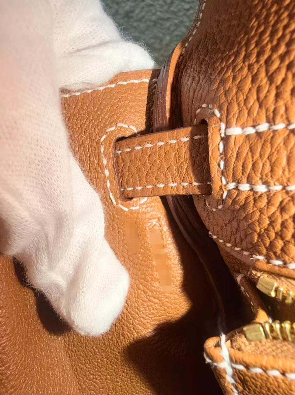 Unused ( Rank NS ) HERMÈS Kelly 25 Gold (37) Togo Gold hardware K (2025) - 23