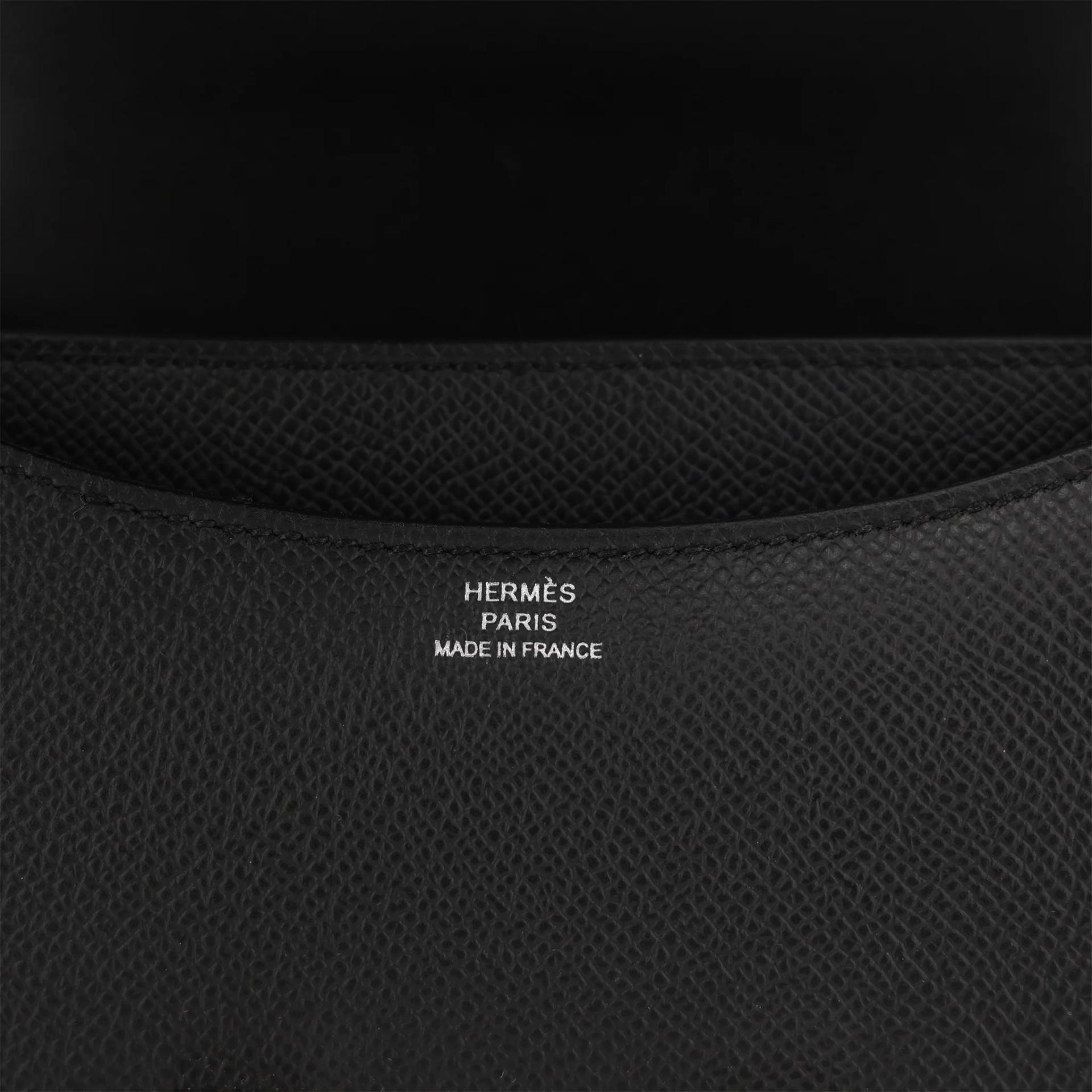 ランク N 新品 HERMÈS エルメス コンスタンス ミニ 19 ミラー ブラック (89) エプソン シルバー金具 G刻印 (2026) - 11
