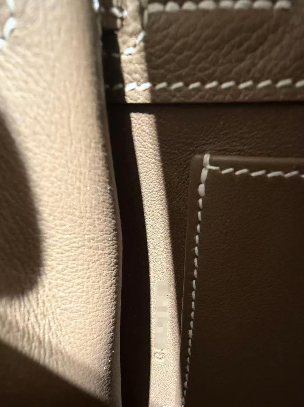 ランク N 新品 HERMÈS エルメス ケリーダンス エトゥープ (18) エバーカラー シルバー金具 G刻印 (2026) - 20
