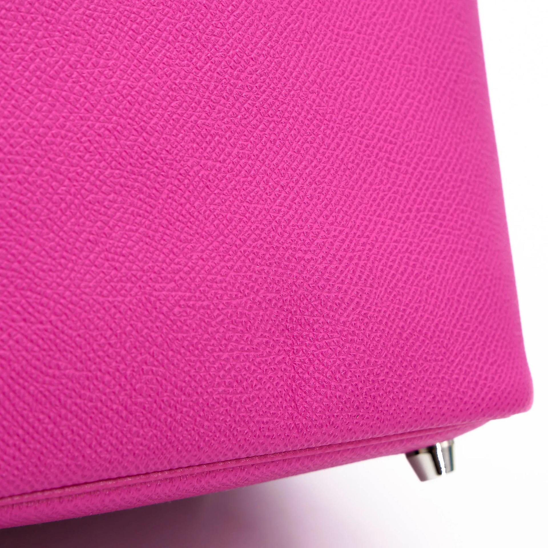 ランク SA HERMÈS エルメス 限定品 ピコタンロックPM レサージュ マグノリア (9I) エプソン シルバー金具 C刻印 (2018) - 6