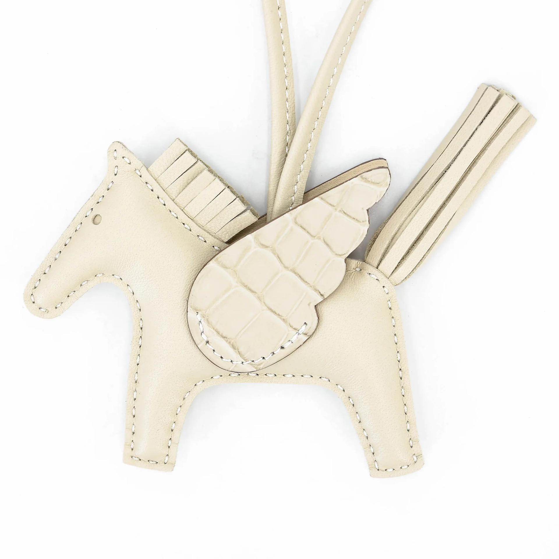 Brand New ( Rank N ) HERMÈS Rodeo Pegase PM Beton (8L) Swift Alligator U (2022) - 4