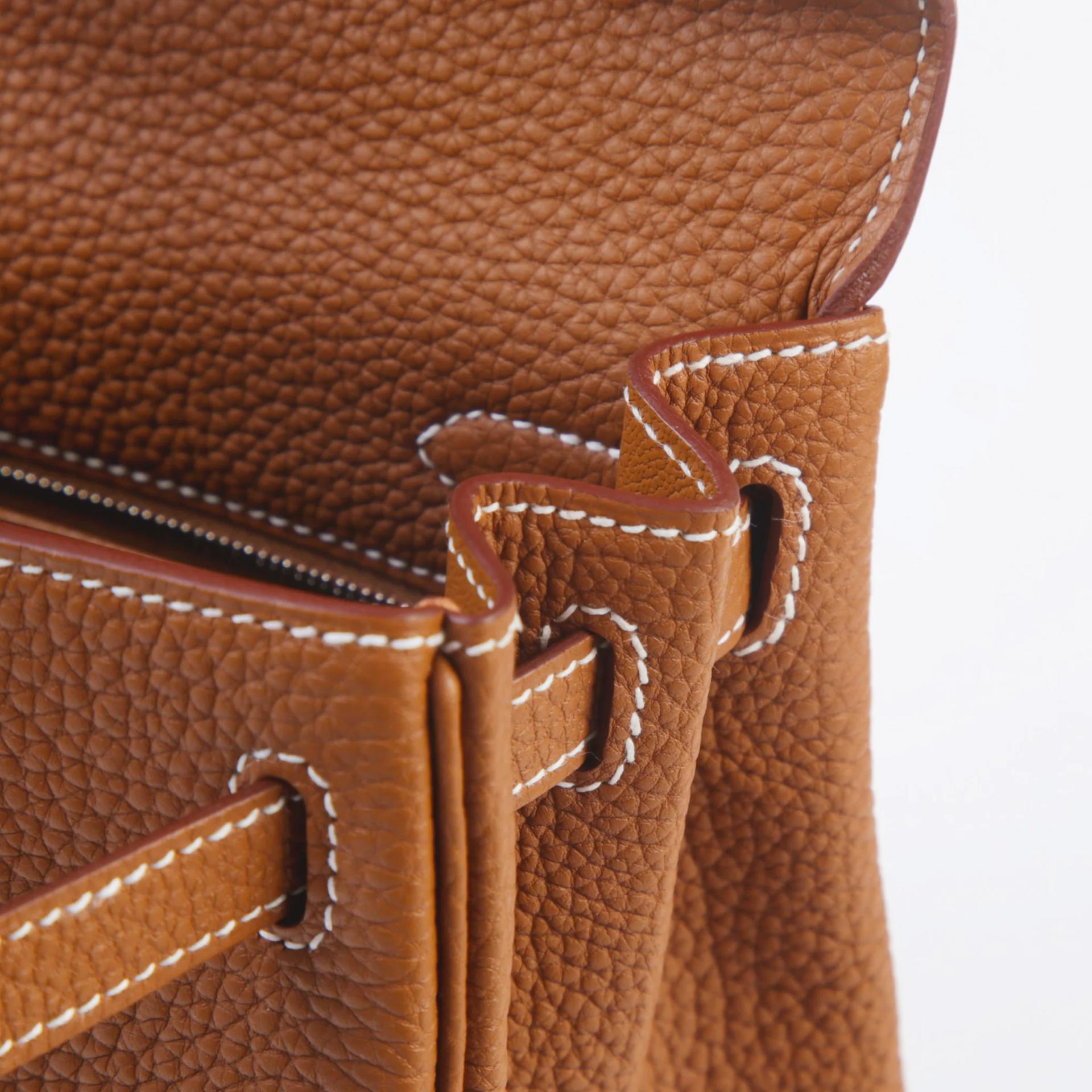 Brand New ( Rank N ) HERMÈS Kelly 25 Gold (37) Togo Palladium hardware G (2026) - 11