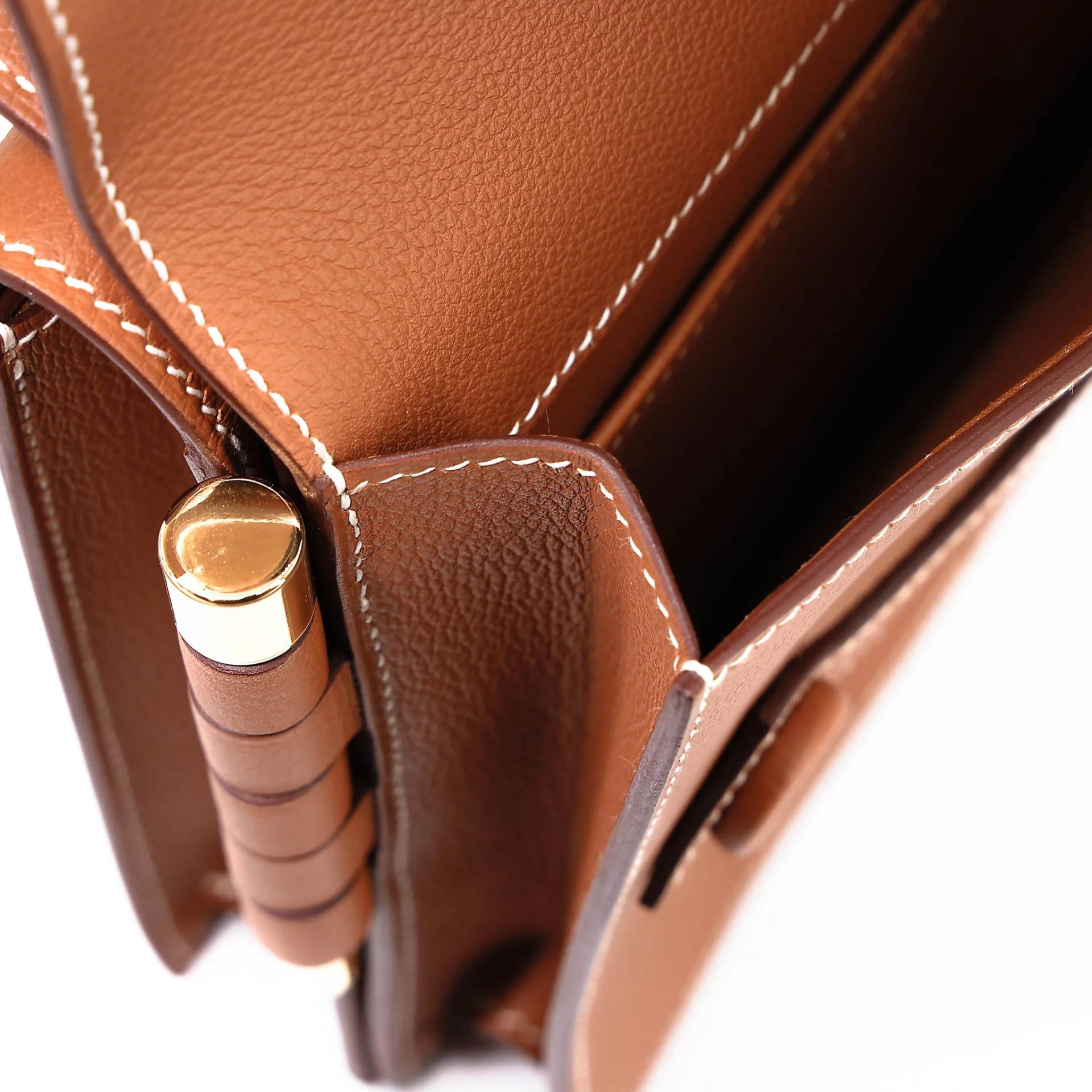 ランク NS 未使用品 HERMÈS エルメス ツインズ ショルダーバッグ ゴールド (37) エバーカラー ゴールド金具 D刻印 (2019) - 14