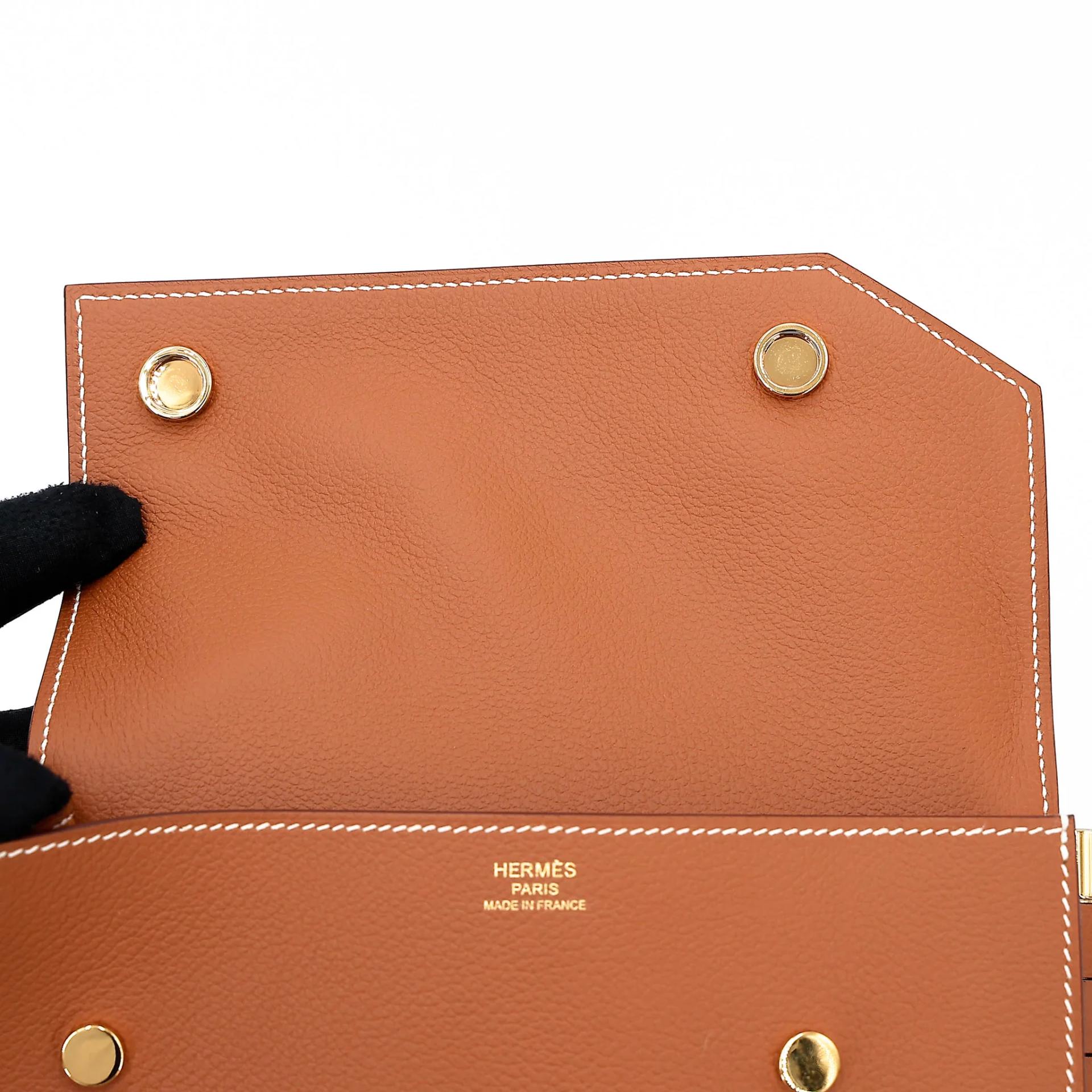ランク NS 未使用品 HERMÈS エルメス ツインズ ショルダーバッグ ゴールド (37) エバーカラー ゴールド金具 D刻印 (2019) - 18