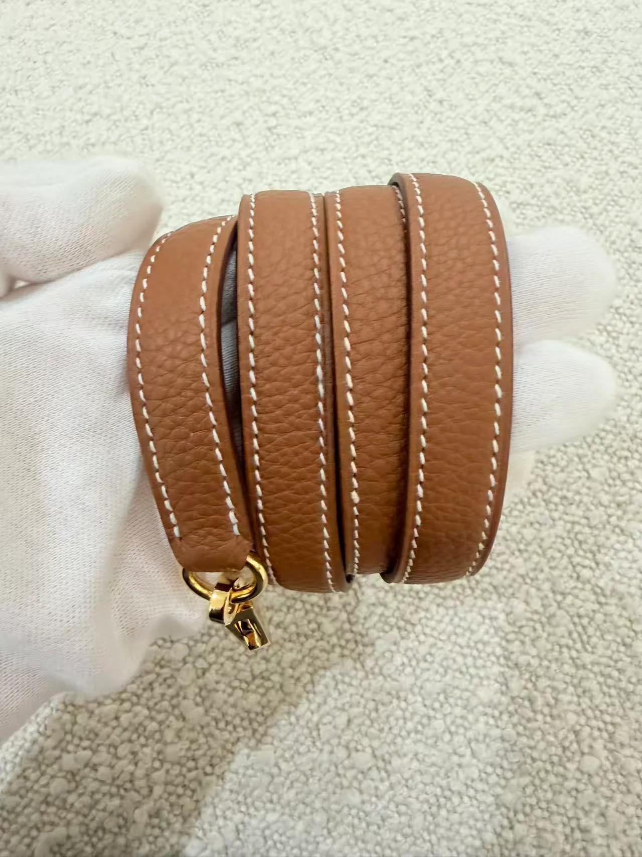 Unused ( Rank NS ) HERMÈS Kelly 25 Gold (37) Togo Gold hardware K (2025) - 26