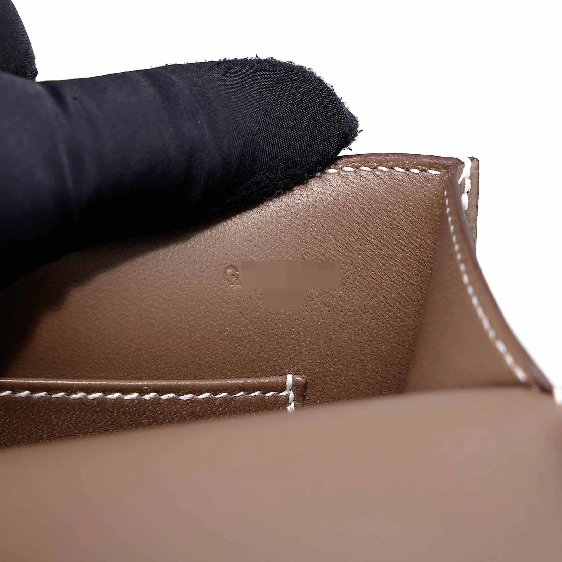 Brand New ( Rank N ) HERMÈS Constance Elan Etoupe (18) Epsom Gold hardware G (2026) - 13