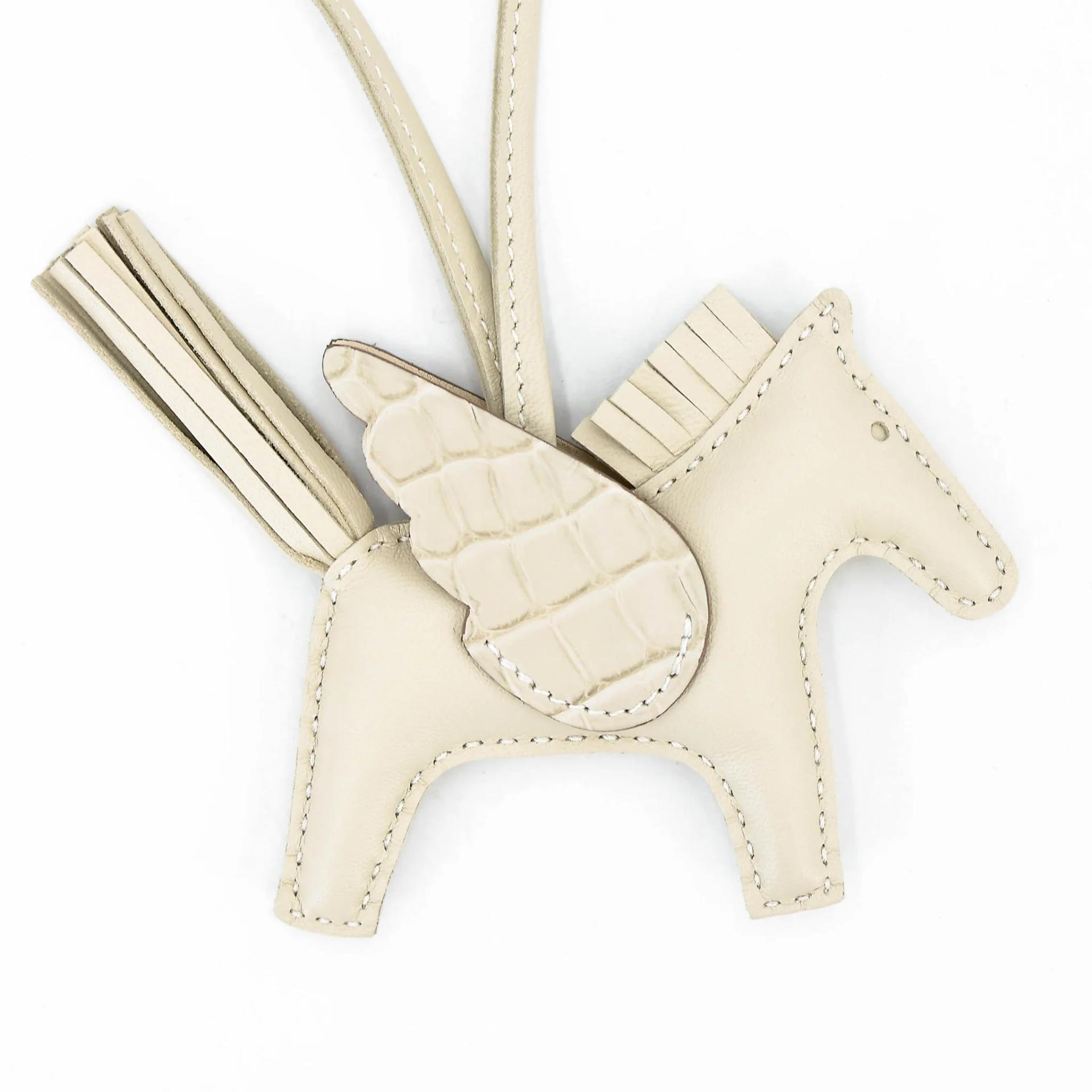 Brand New ( Rank N ) HERMÈS Rodeo Pegase PM Beton (8L) Swift Alligator U (2022) - 6