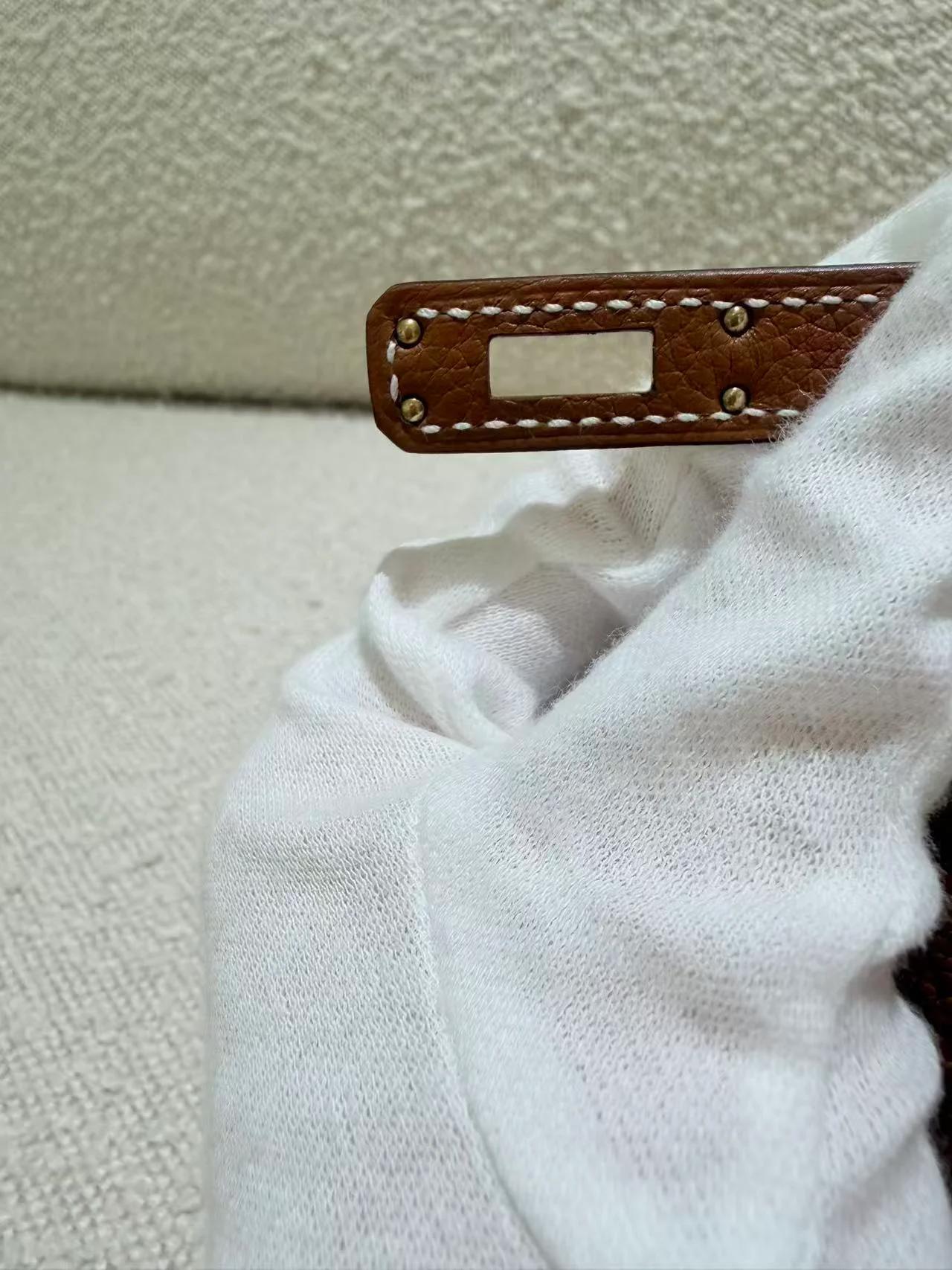 Unused ( Rank NS ) HERMÈS Kelly 25 Gold (37) Togo Gold hardware K (2025) - 25
