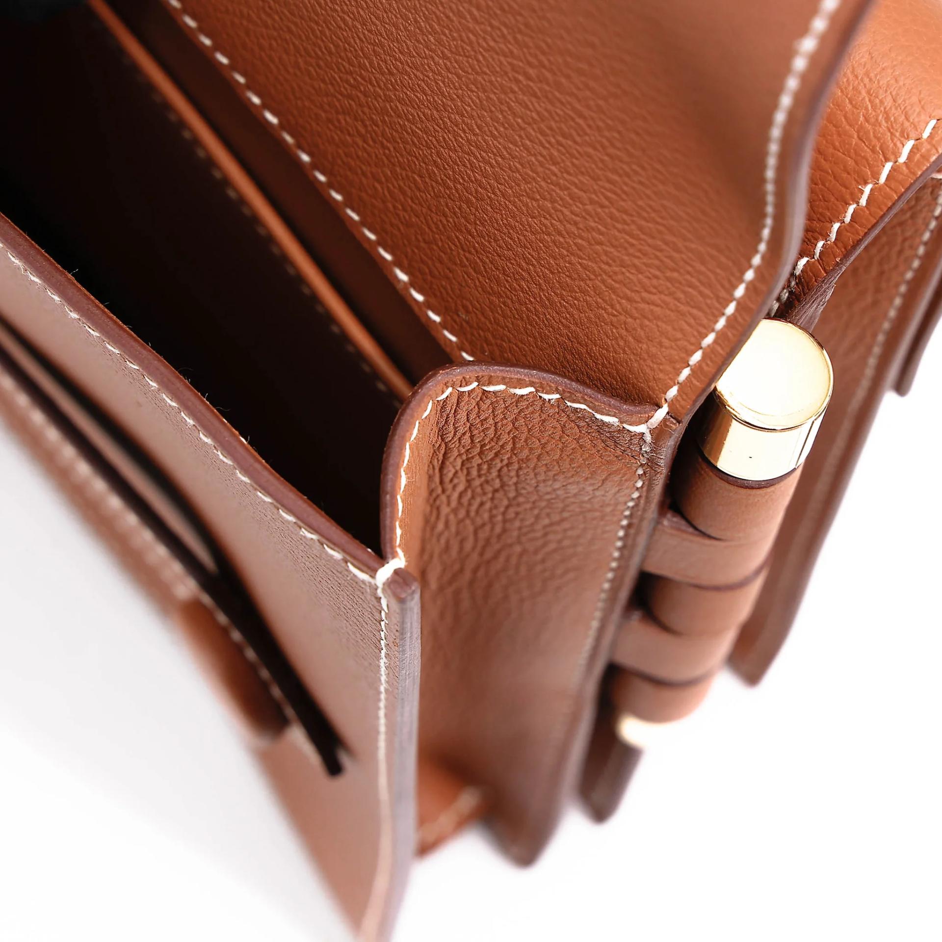 ランク NS 未使用品 HERMÈS エルメス ツインズ ショルダーバッグ ゴールド (37) エバーカラー ゴールド金具 D刻印 (2019) - 13