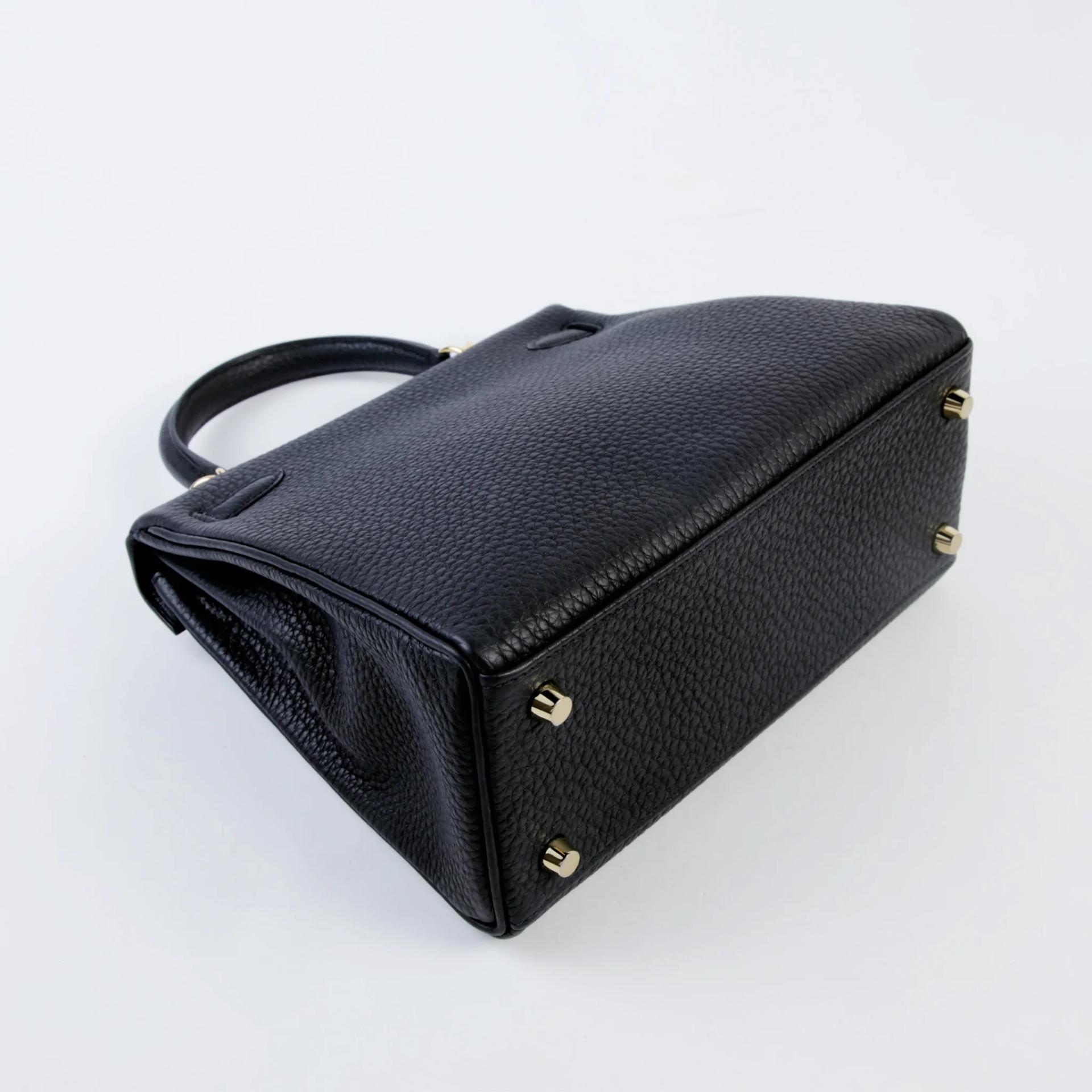 ランク N 新品 HERMÈS エルメス ケリー25 内縫い ブラック (89) トゴ ゴールド金具 K刻印 (2025) - 6