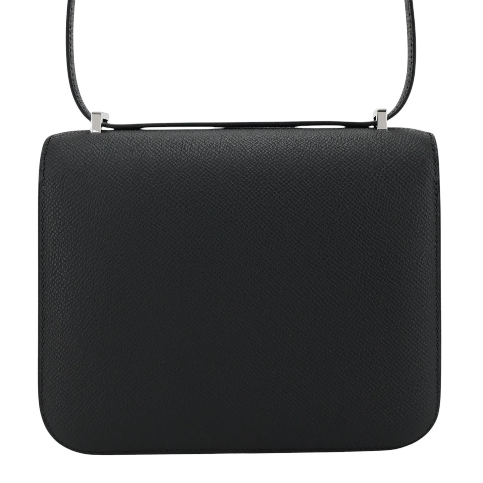 ランク N 新品 HERMÈS エルメス コンスタンス ミニ 19 ミラー ブラック (89) エプソン シルバー金具 G刻印 (2026) - 2