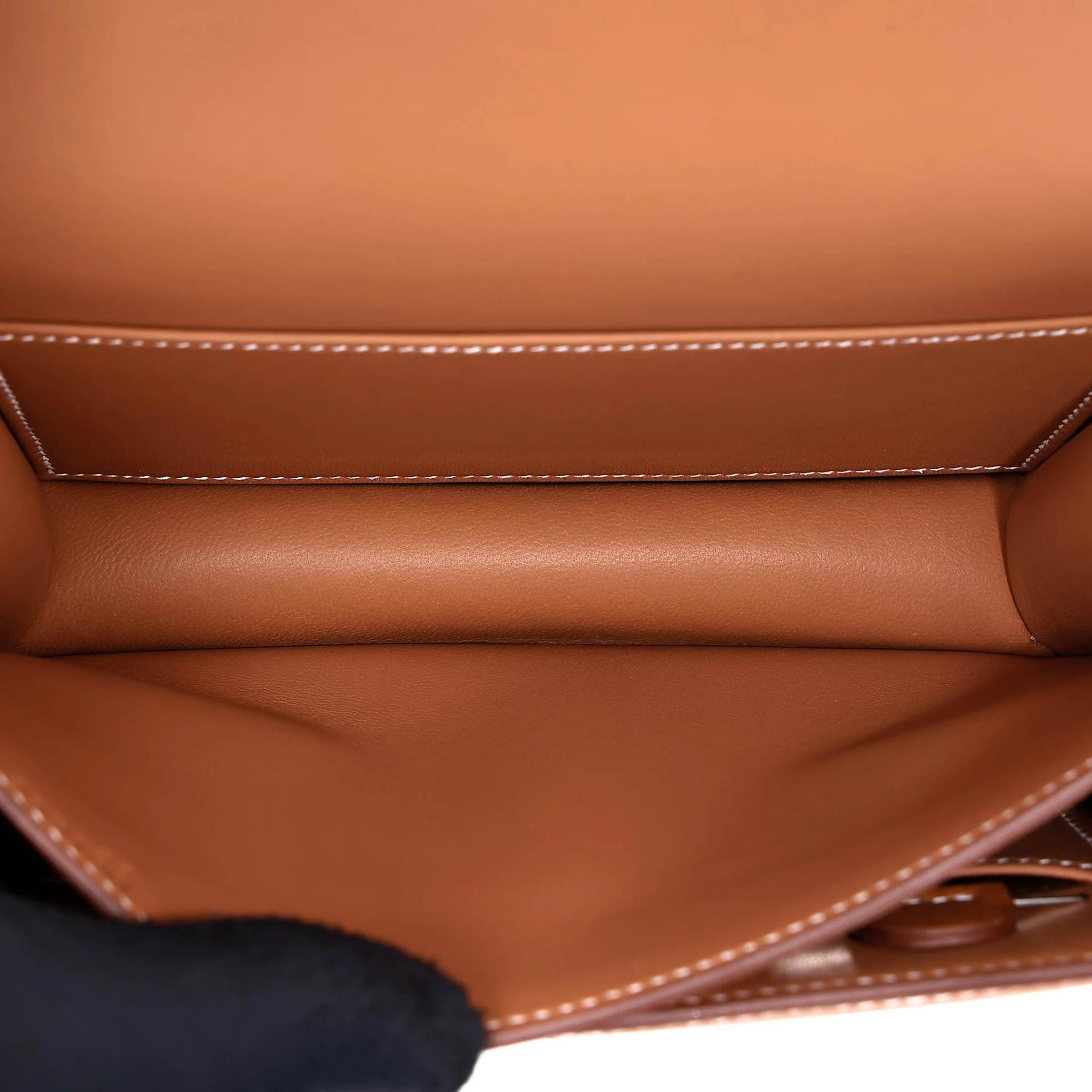 Brand New ( Rank N ) HERMÈS Constance Mini 19 Mirror Gold (37) Epsom Palladium hardware G (2026) - 16