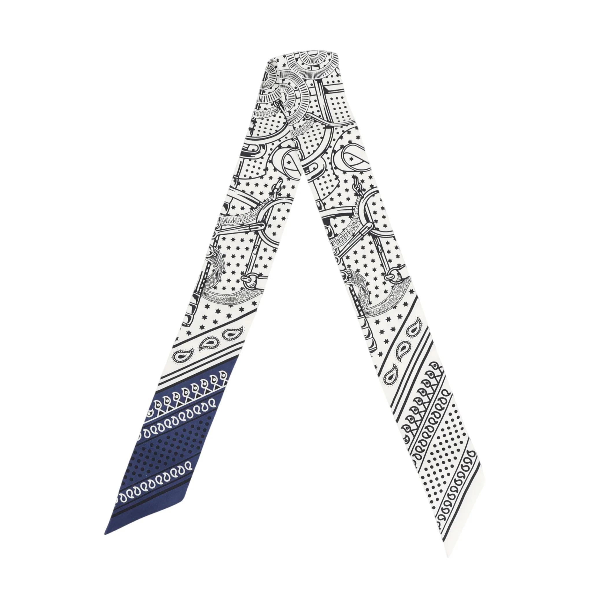 Twilly Eperon d'Or Bandana Blue White