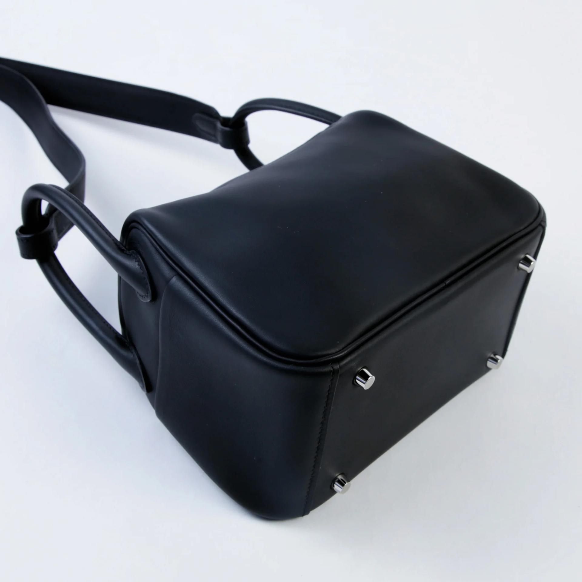 ランク N 新品 HERMÈS エルメス ミニリンディ2 ブラック (89) スイフト エレクトラム金具 K刻印 (2025) - 6