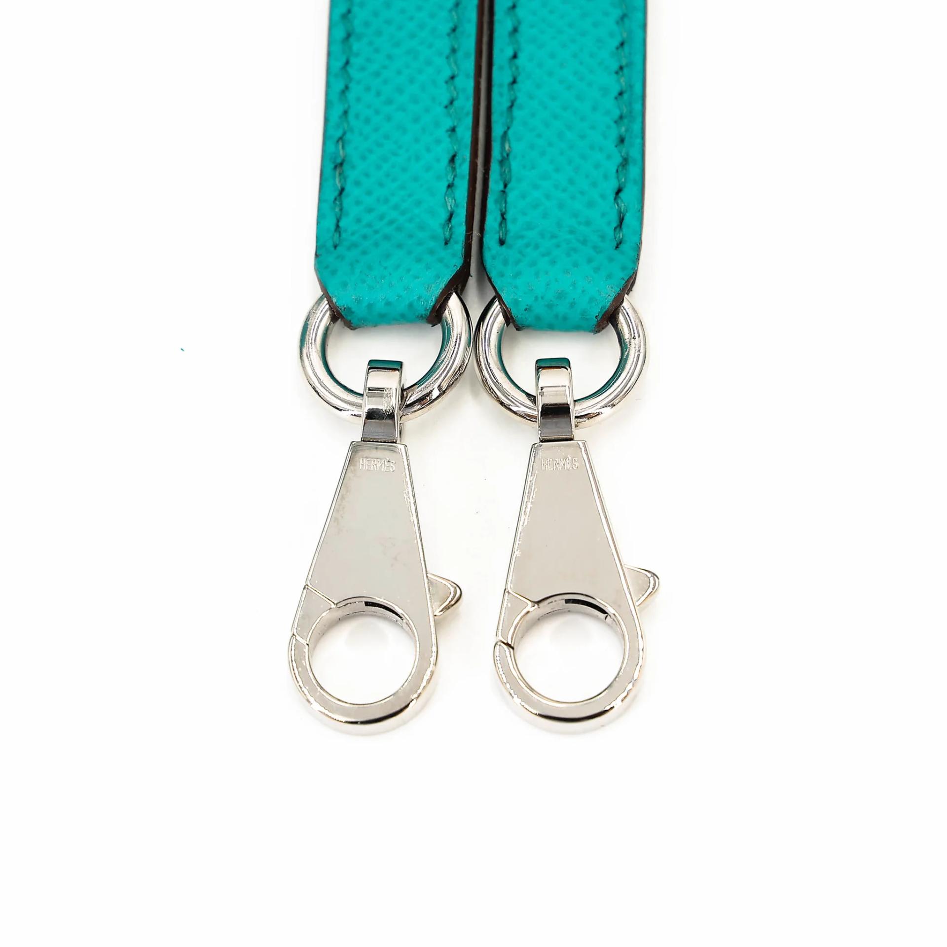Very Good ( Rank A) HERMÈS Bolide 35 Bleu Paon (7F) Epsom Palladium hardware Square P (2012) - 24