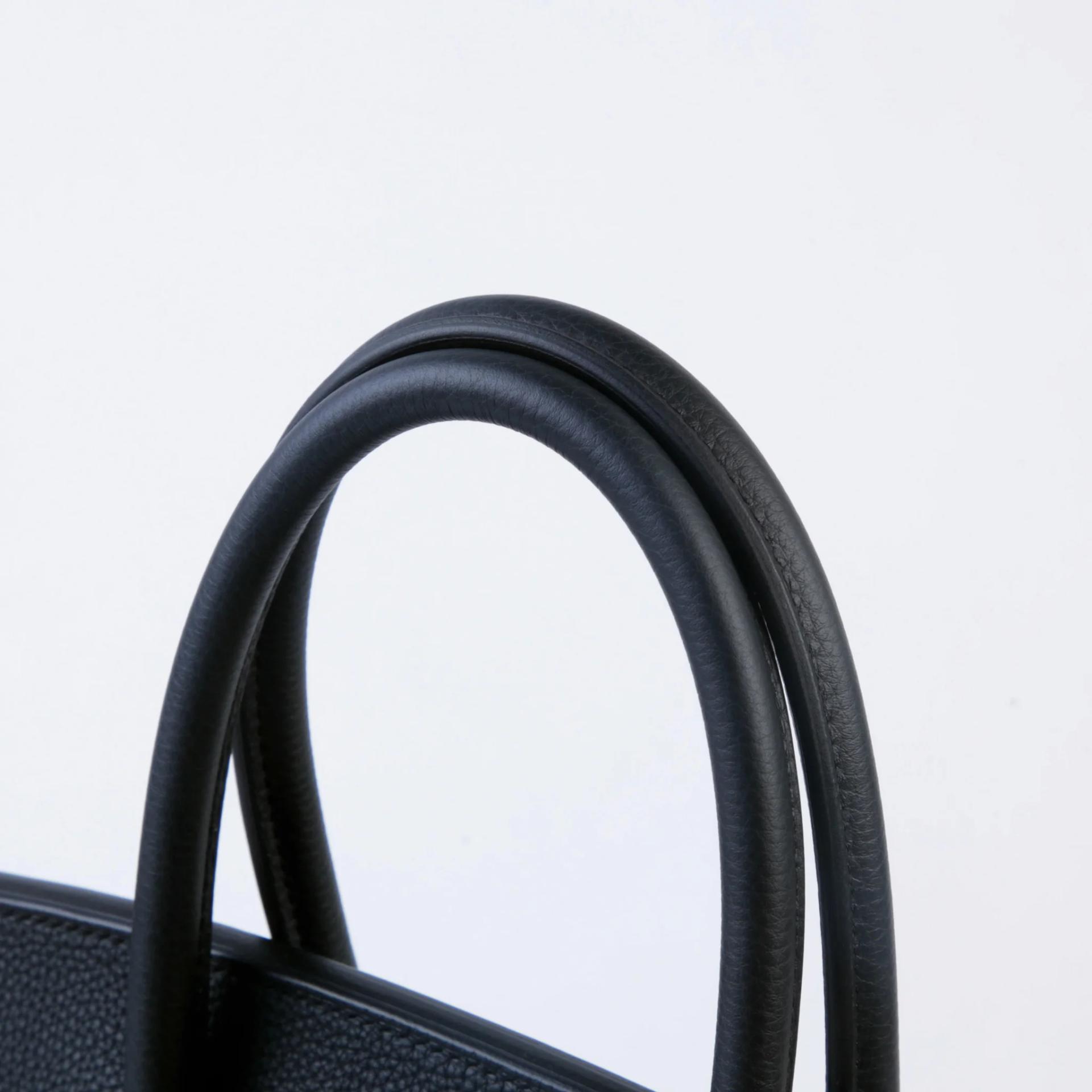 ランク NS 未使用品 HERMÈS エルメス バーキン30 ブラック (89) トゴ シルバー金具 B刻印 (2023) - 3
