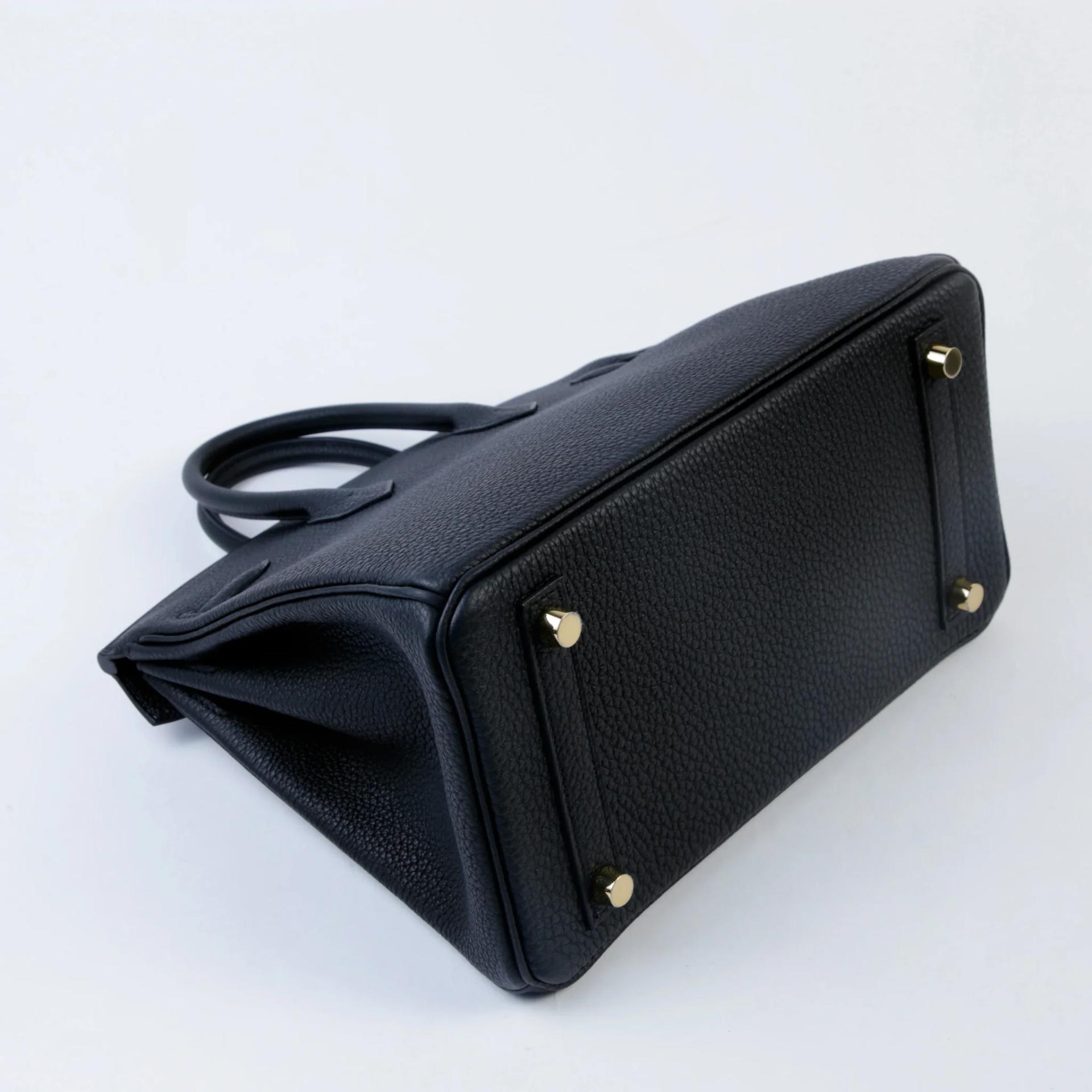 全新 HERMÈS 愛馬仕 Birkin 25 89 黑色 Noir (Black) Togo小牛皮 金扣 G刻 2026年 - 6