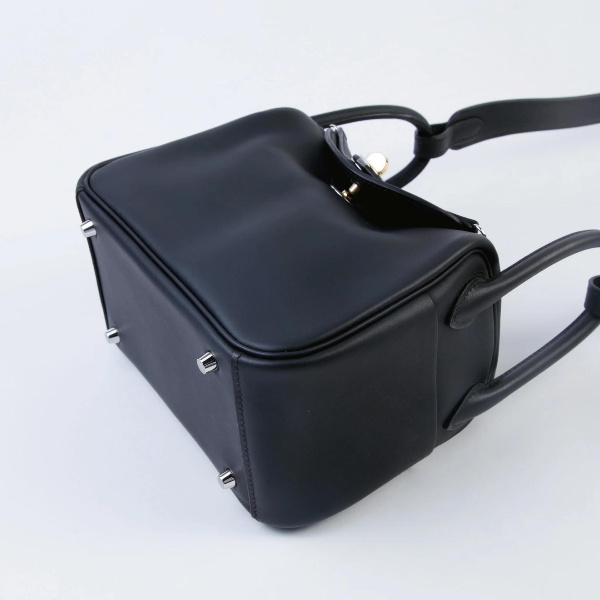 ランク N 新品 HERMÈS エルメス ミニリンディ2 ブラック (89) スイフト エレクトラム金具 K刻印 (2025) - 5