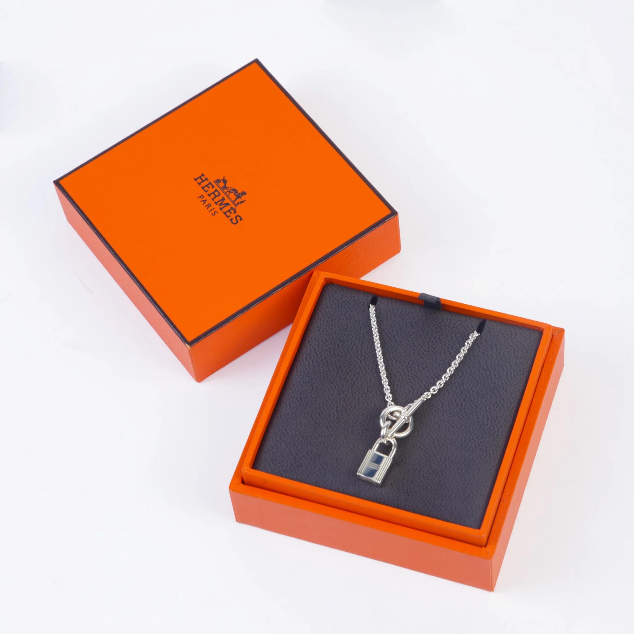 ランク A HERMÈS エルメス アミュレット カデナネックレス  シルバー925 - 5