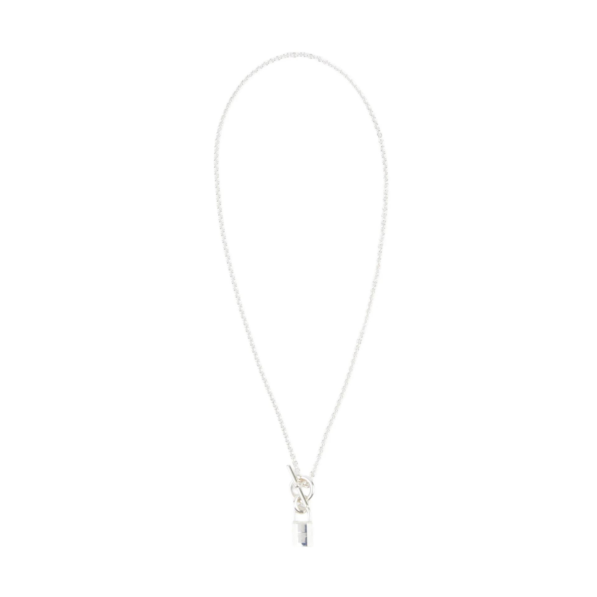Very Good ( Rank A) HERMÈS Amulet cadena necklace Silver 925 - 1