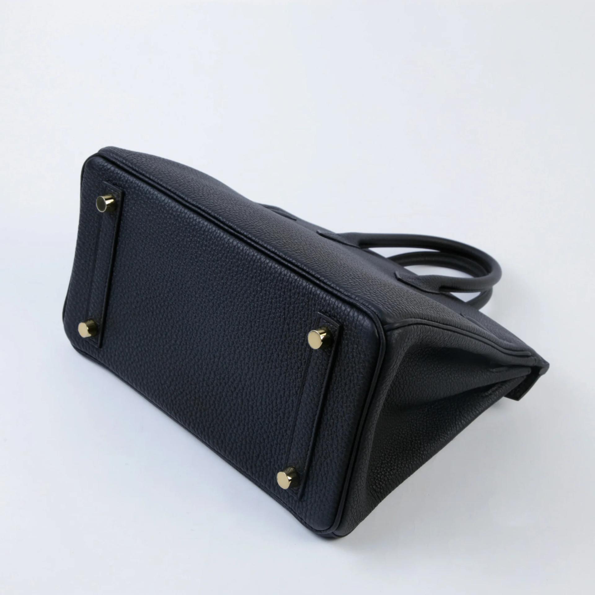 全新 HERMÈS 愛馬仕 Birkin 25 89 黑色 Noir (Black) Togo小牛皮 金扣 G刻 2026年 - 7