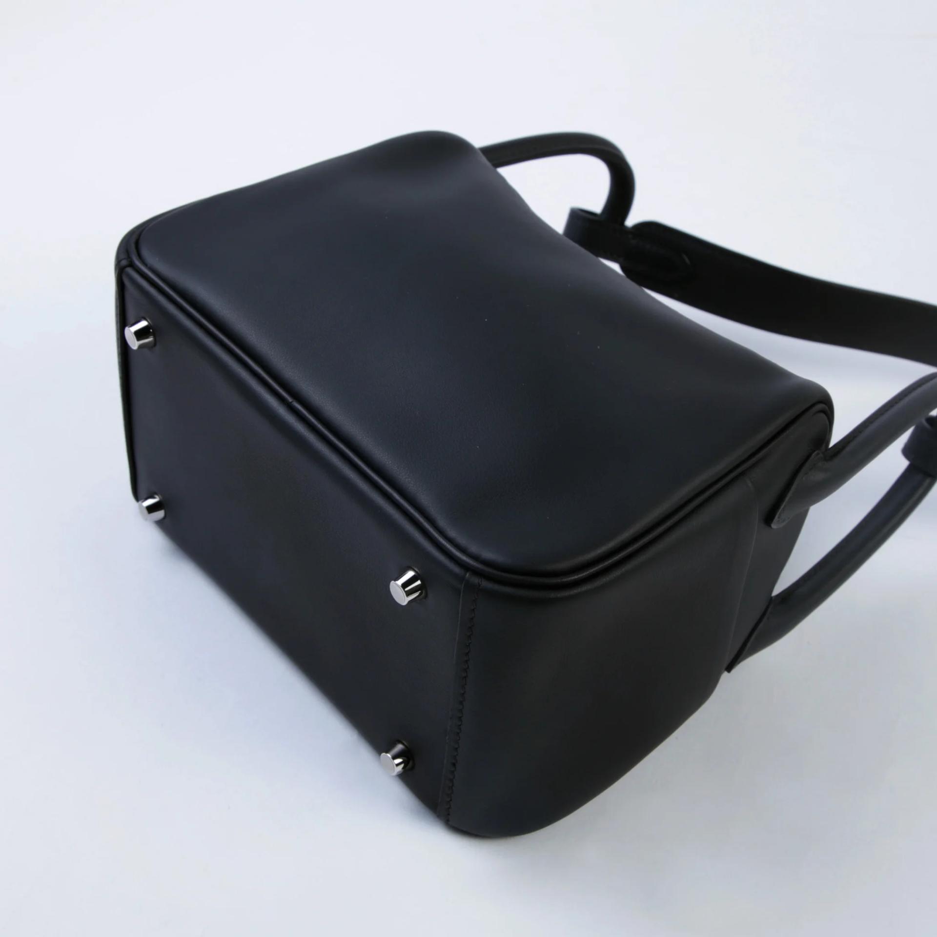 ランク N 新品 HERMÈS エルメス ミニリンディ2 ブラック (89) スイフト エレクトラム金具 K刻印 (2025) - 7