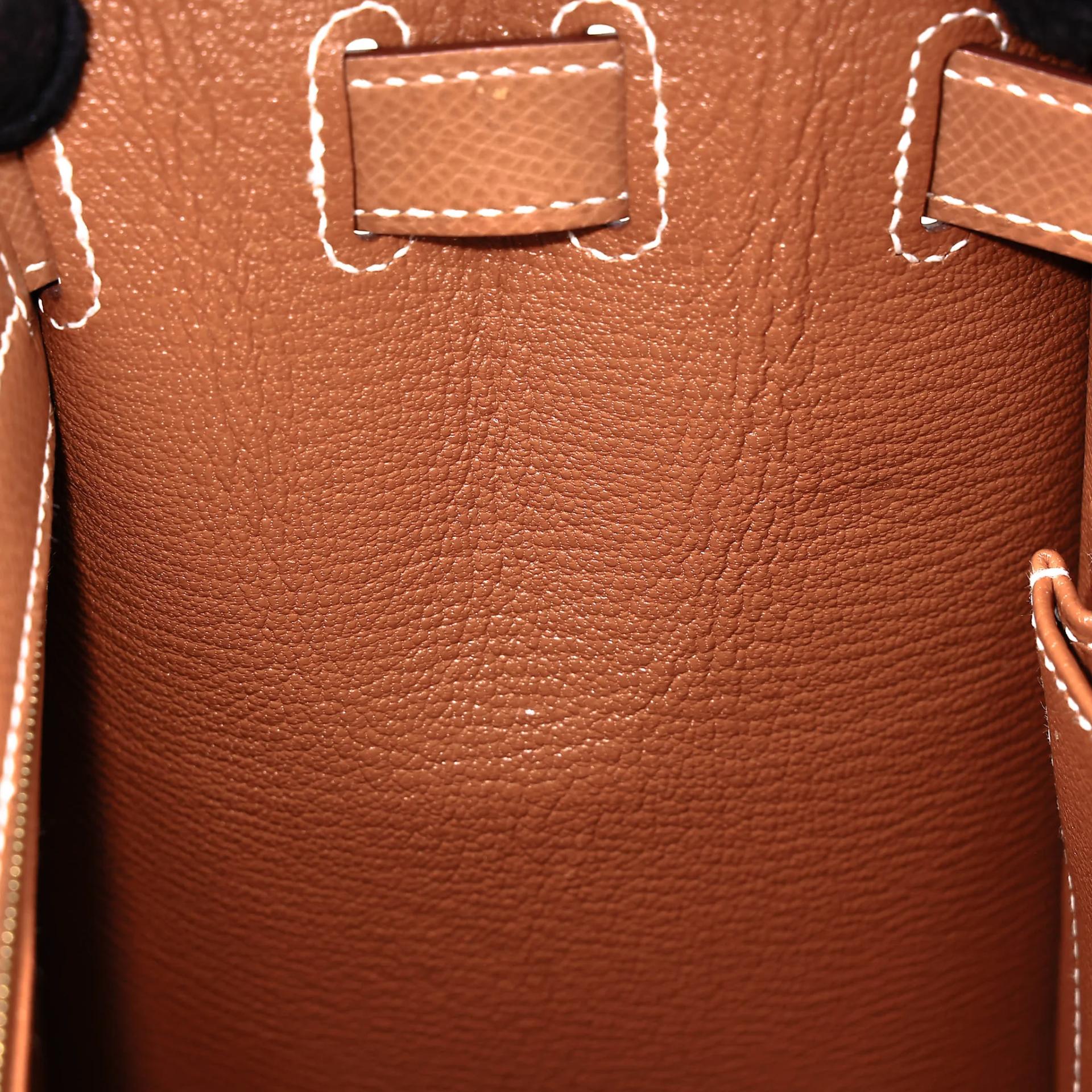 Very Good ( Rank A) HERMÈS Kelly 32 Sellier Gold (37) Epsom Gold hardware B (2023) - 25