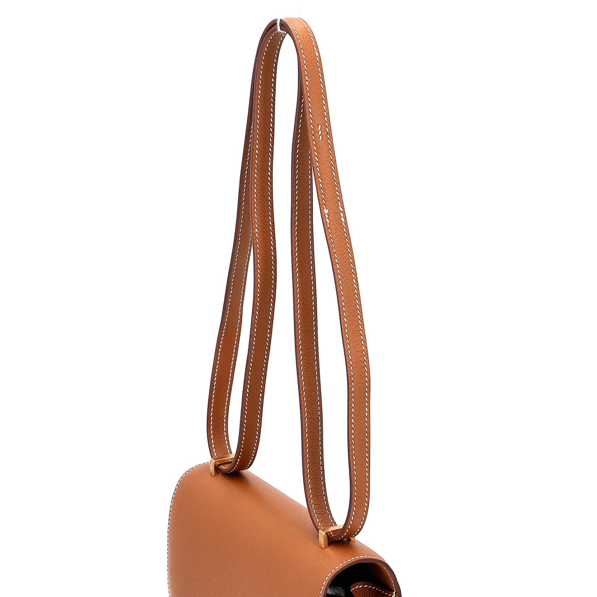 ランク SA HERMÈS エルメス コンスタンス3 ミニ ゴールド (37) エプソン ゴールド金具 U刻印 (2022) - 3