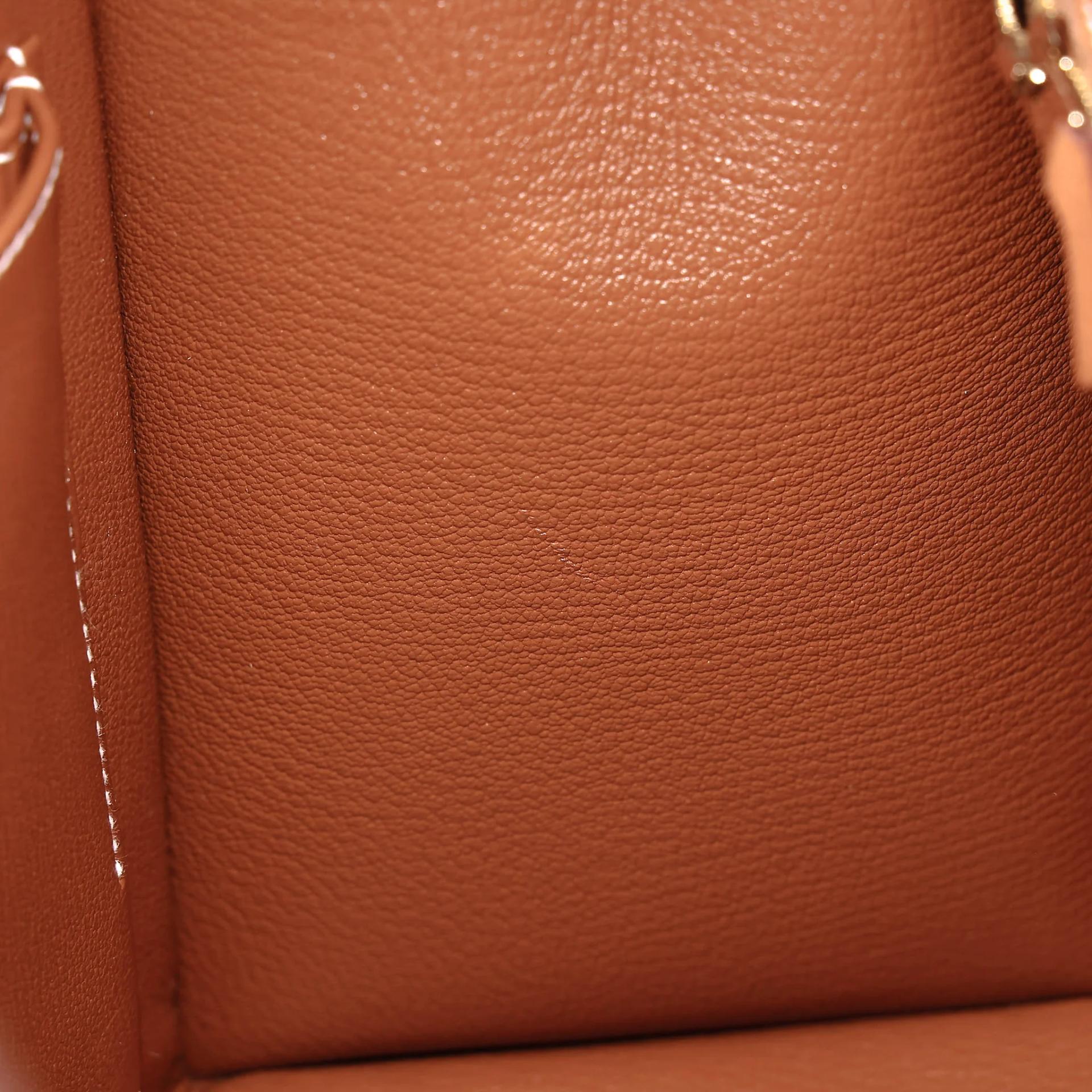 Very Good ( Rank A) HERMÈS Kelly 32 Sellier Gold (37) Epsom Gold hardware B (2023) - 24