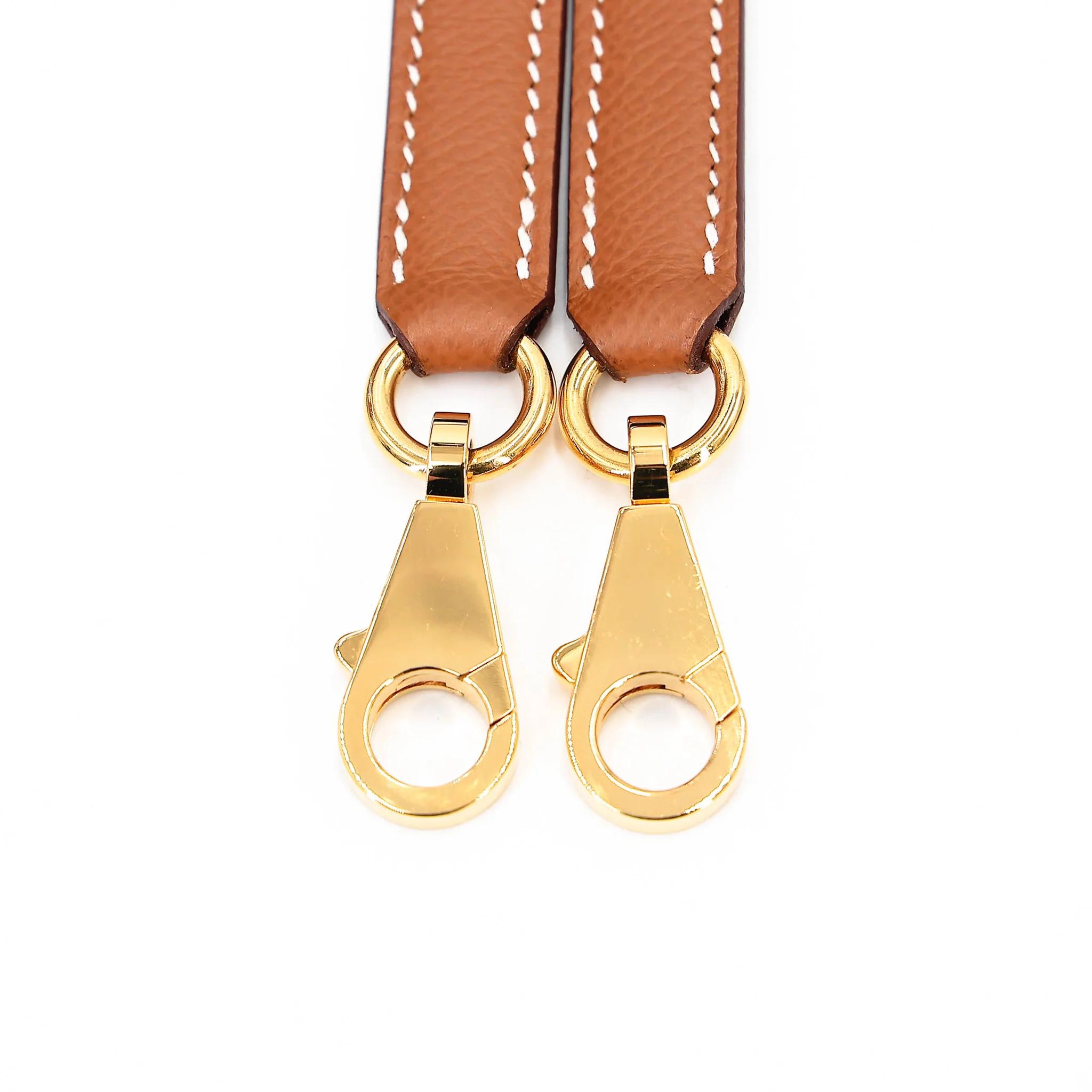 Very Good ( Rank A) HERMÈS Kelly 32 Sellier Gold (37) Epsom Gold hardware B (2023) - 29