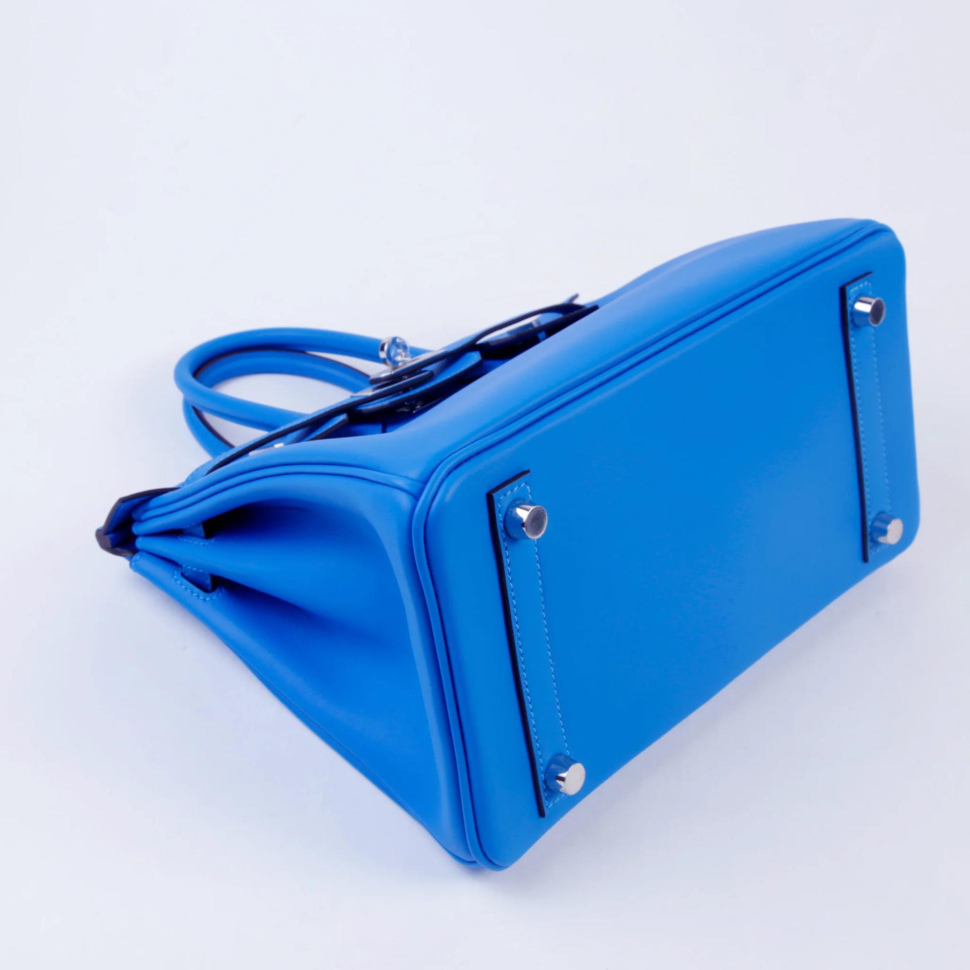 Birkin 25 Bleu Hydra (T7) | GINZA XIAOMA