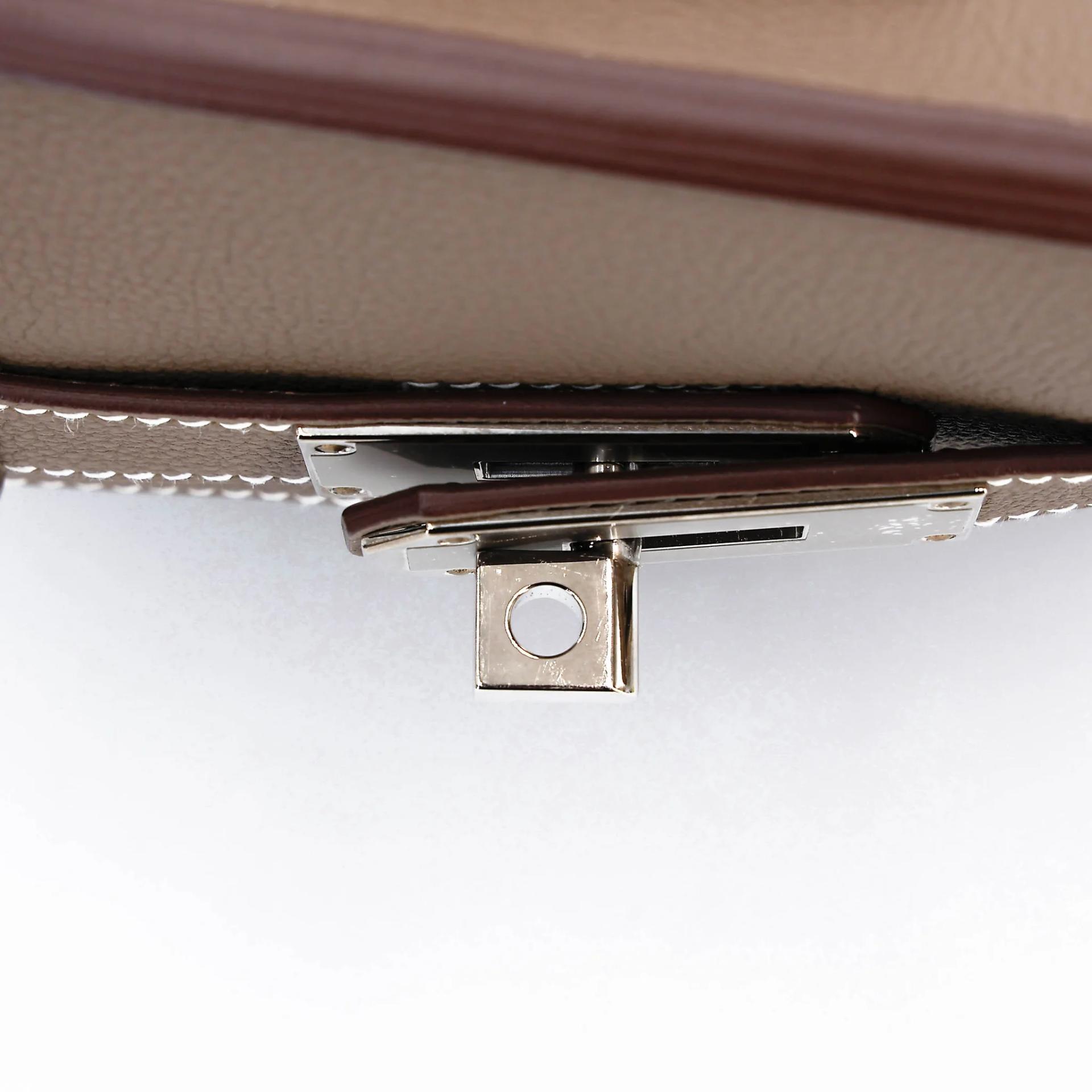 Unused ( Rank NS ) HERMÈS Hac a Dos PM Etoupe (18) Togo Palladium hardware W (2024) - 10