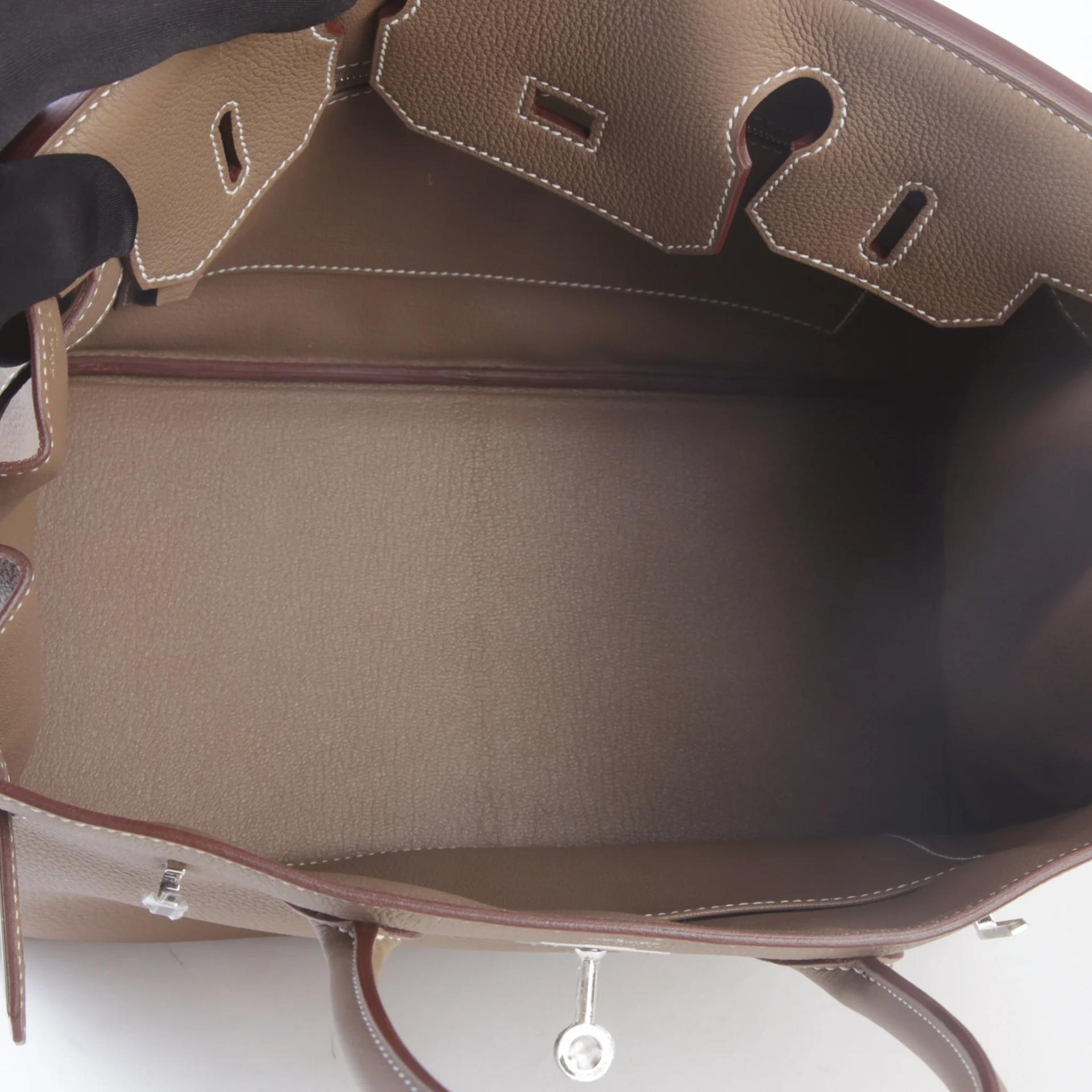 ランク N 新品 HERMÈS エルメス バーキン30 エトゥープ (18) トゴ シルバー金具 G刻印 (2026) - 10
