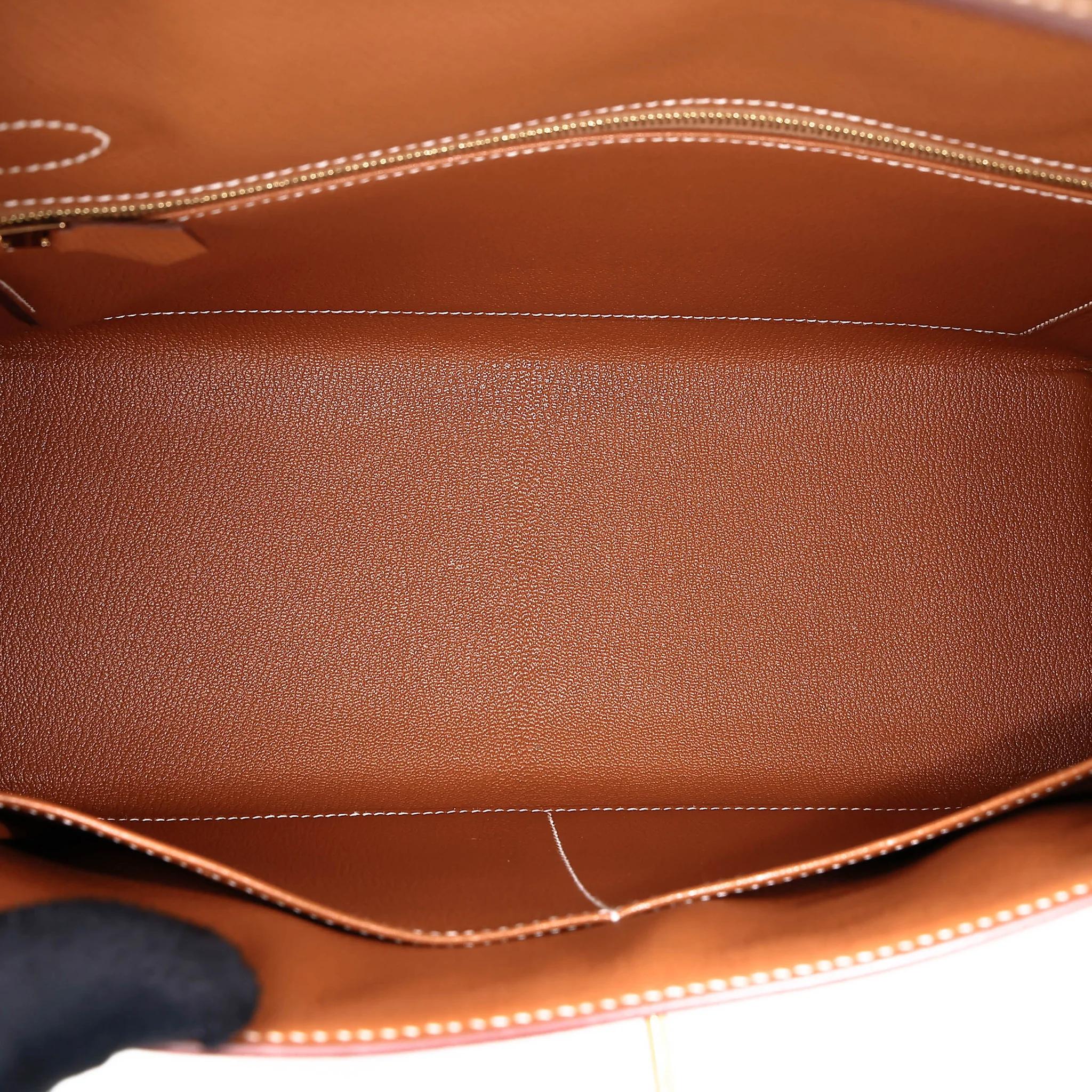Very Good ( Rank A) HERMÈS Kelly 32 Sellier Gold (37) Epsom Gold hardware B (2023) - 26