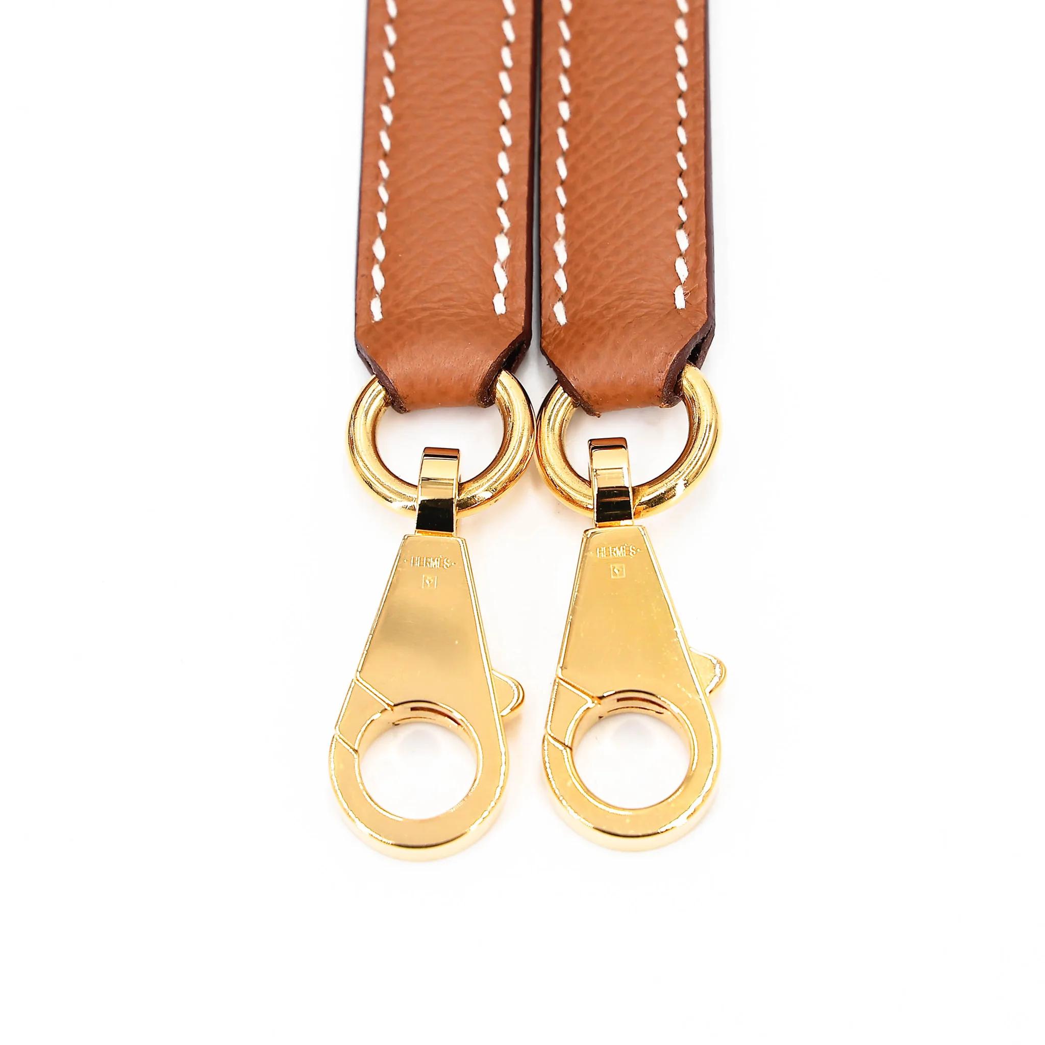 Very Good ( Rank A) HERMÈS Kelly 32 Sellier Gold (37) Epsom Gold hardware B (2023) - 28