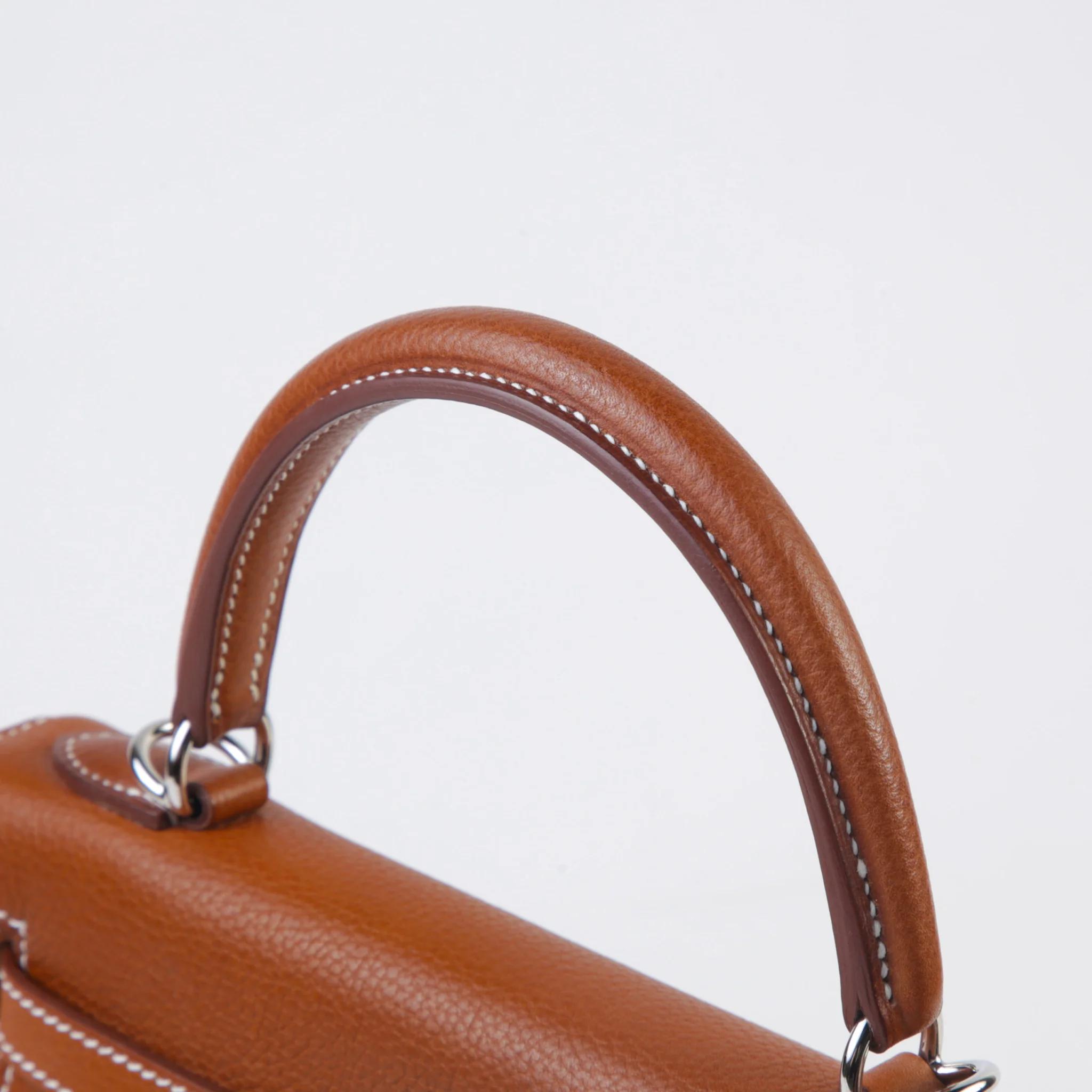 ランク SA HERMÈS エルメス ケリー25 内縫い フォーブ (34) バレニア フォーブル シルバー金具 B刻印 (2023) - 3