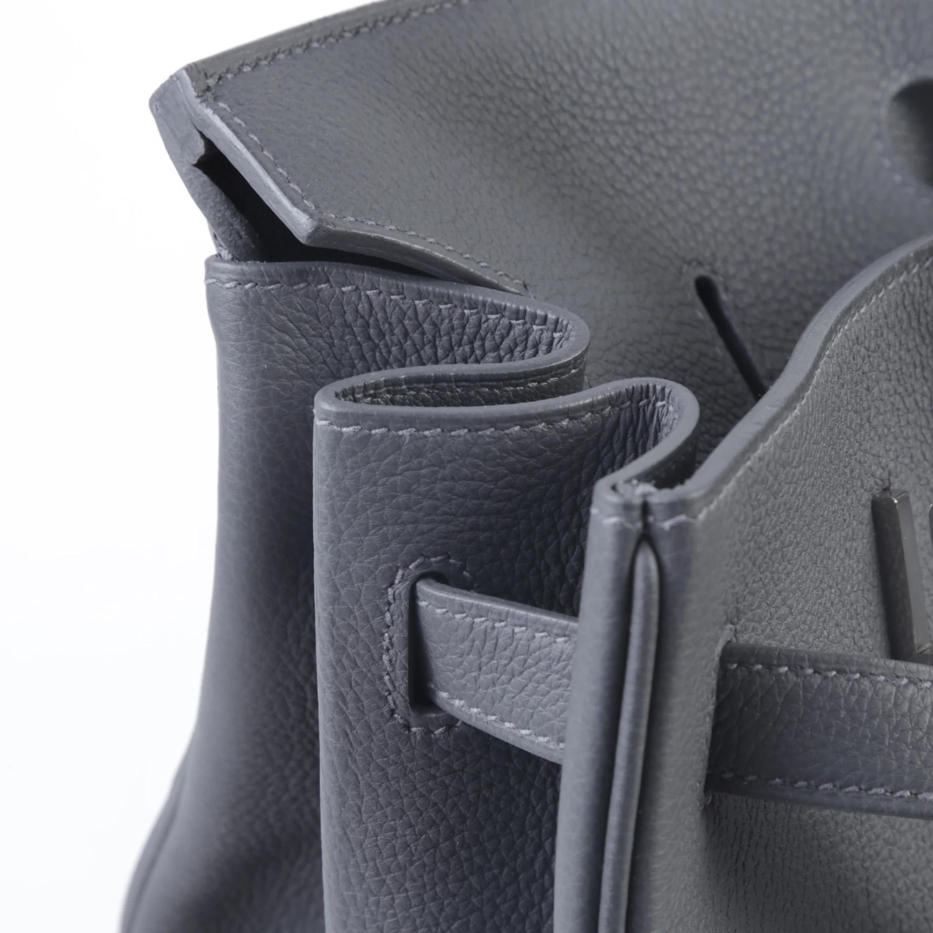 ランク SA HERMÈS エルメス バーキン40 アルドワーズ (85) トゴ シルバー金具 K刻印 (2025) - 12