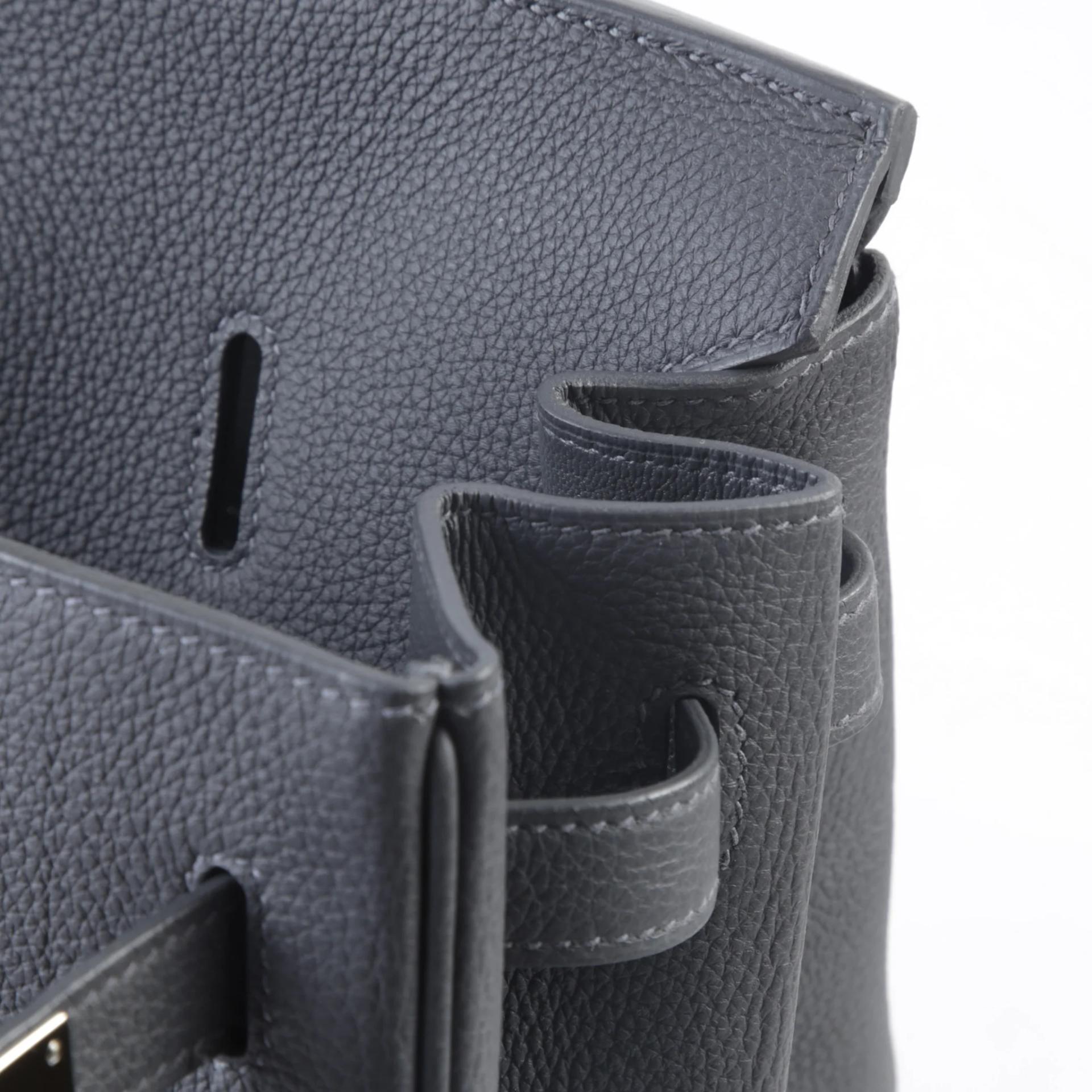 ランク SA HERMÈS エルメス バーキン40 アルドワーズ (85) トゴ シルバー金具 K刻印 (2025) - 11