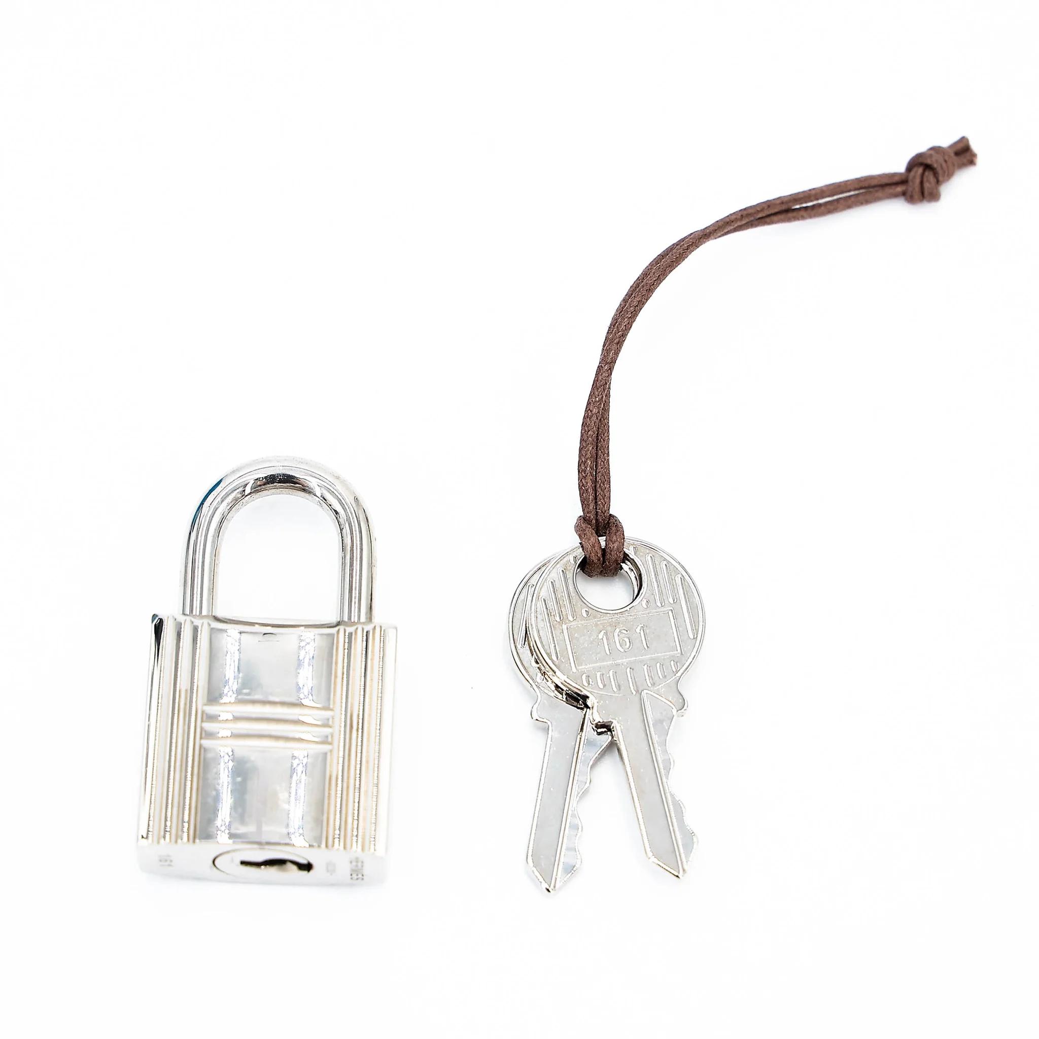 ランク A HERMÈS エルメス ピコタンロックPM ブルーフリーダ (0F) トリヨン シルバー金具 Y刻印 (2020) - 19