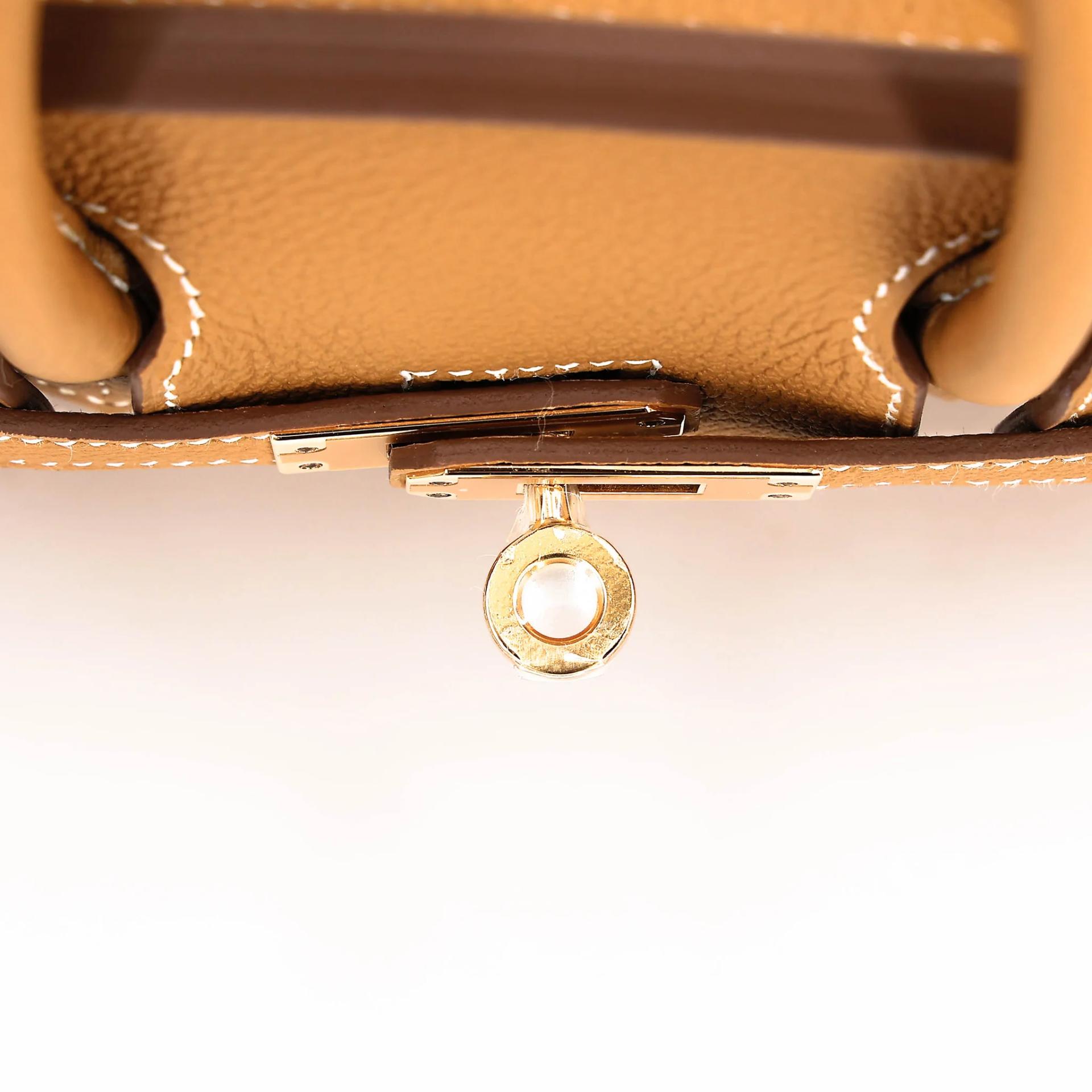 ランク N 新品 HERMÈS エルメス バーキン25 ナチュラルサブレ (21) トゴ ゴールド金具 K刻印 (2025) - 9