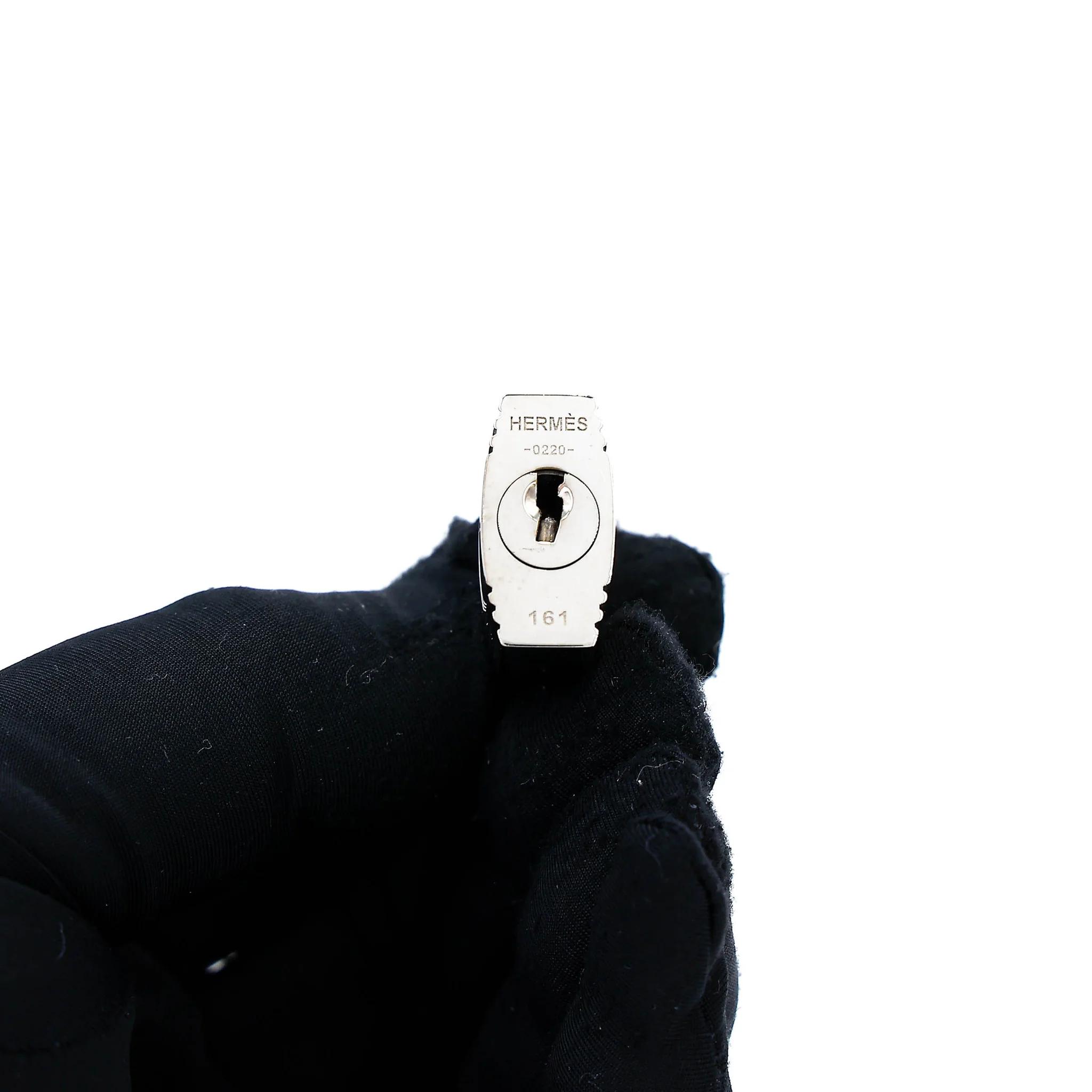 ランク A HERMÈS エルメス ピコタンロックPM ブルーフリーダ (0F) トリヨン シルバー金具 Y刻印 (2020) - 20