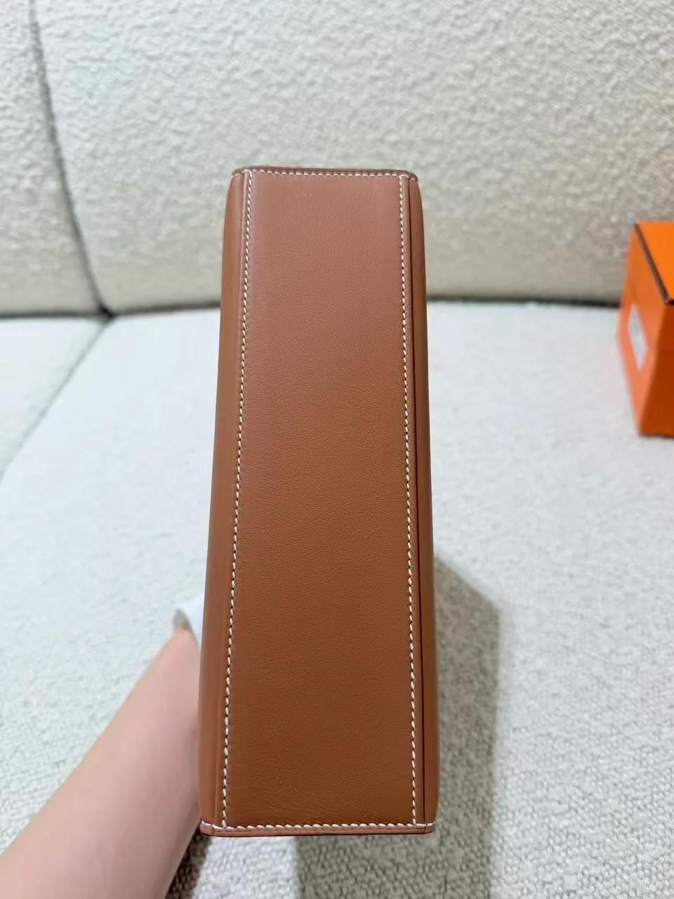 Brand New ( Rank N ) HERMÈS Kelly Pochette Gold (37) Swift Gold hardware G (2026) - 8