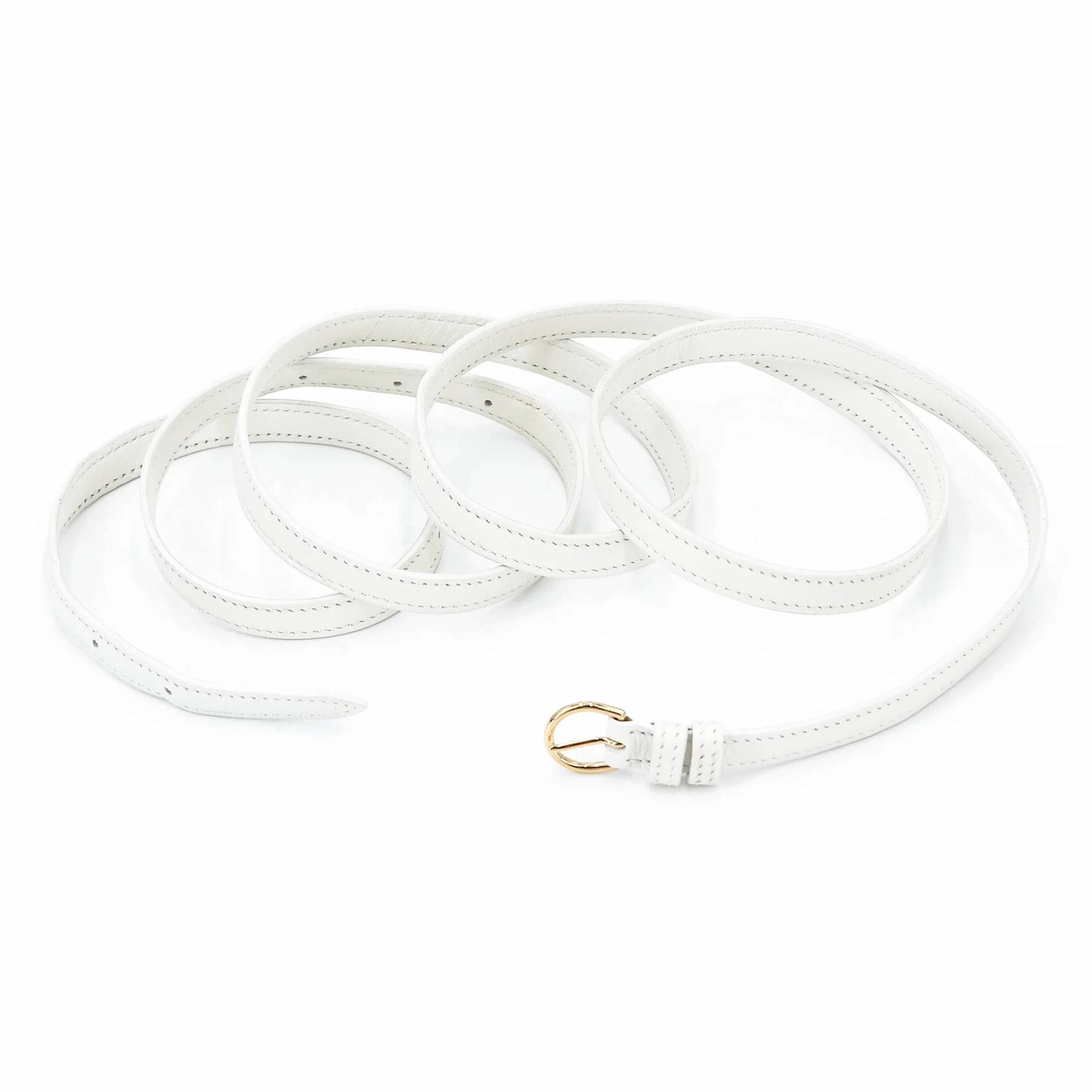 Very Good ( Rank A) HERMÈS Kelly Danse White (01) Evercolor Gold hardware U (2022) - 38