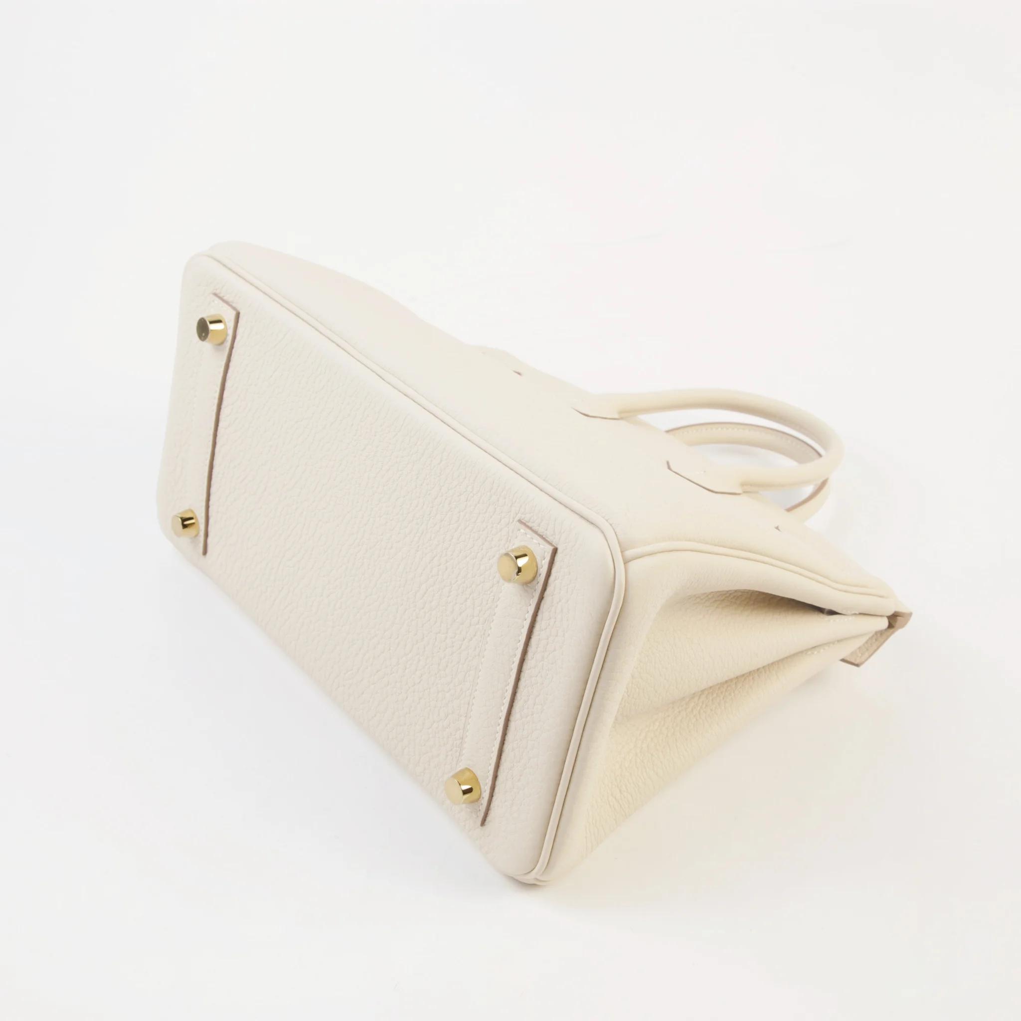 ランク N 新品 HERMÈS エルメス バーキン25 クレ (10) トゴ ゴールド金具 G刻印 (2026) - 7